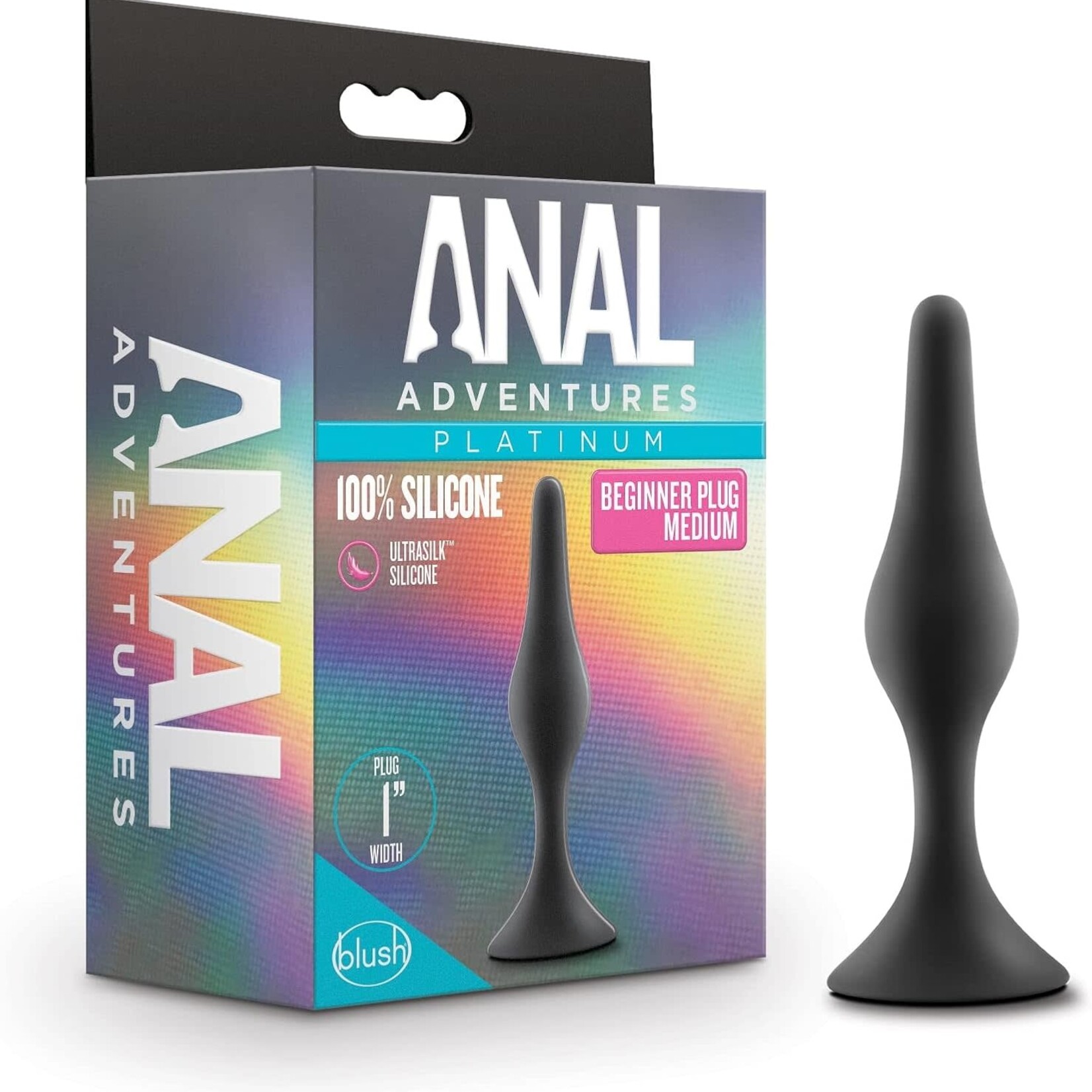 Blush Novelties Anal Adventures Platinum Silicone Beginner Plug