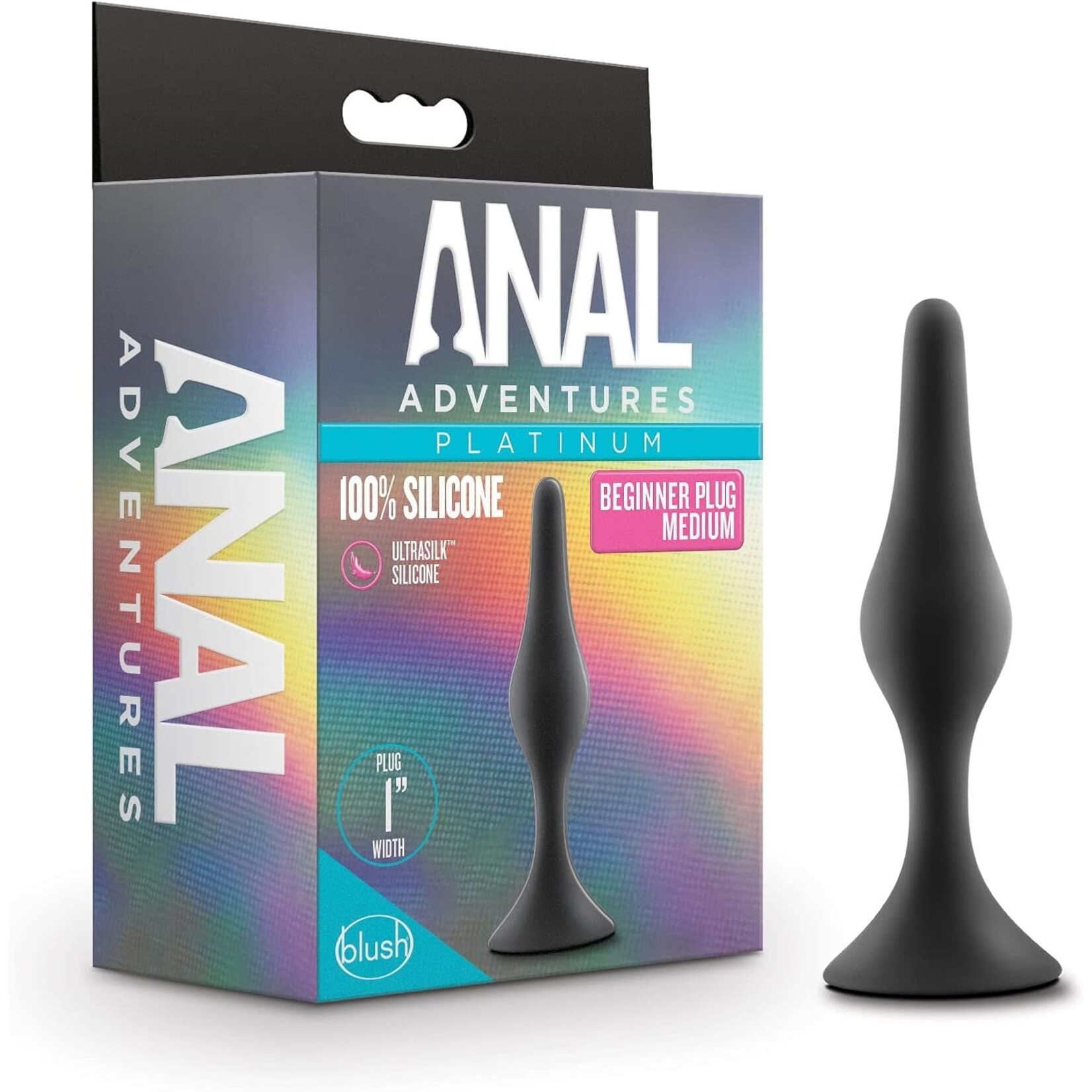 Blush Novelties Anal Adventures Platinum Silicone Beginner Plug