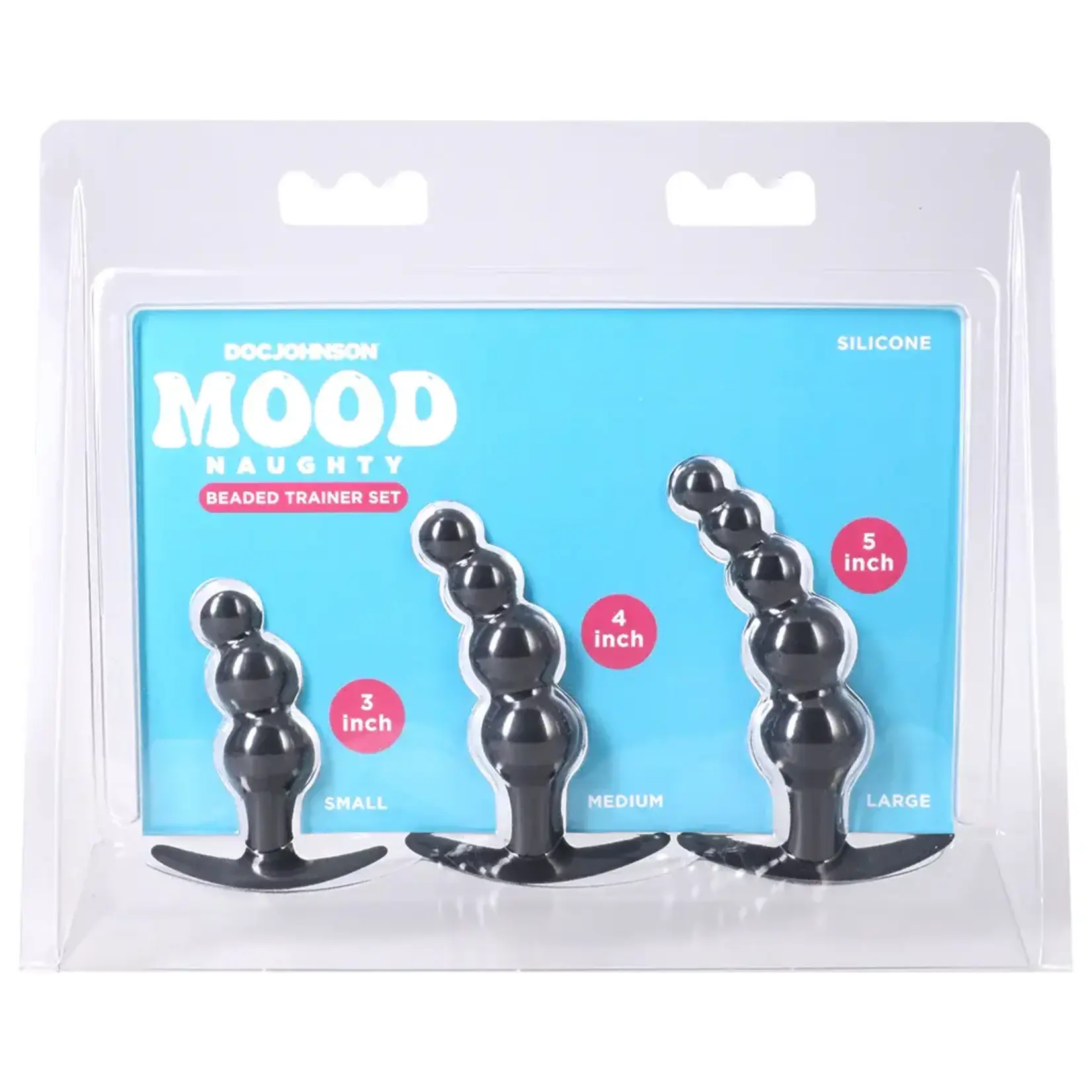 Doc Johnson Mood Naughty Trainer Set Black