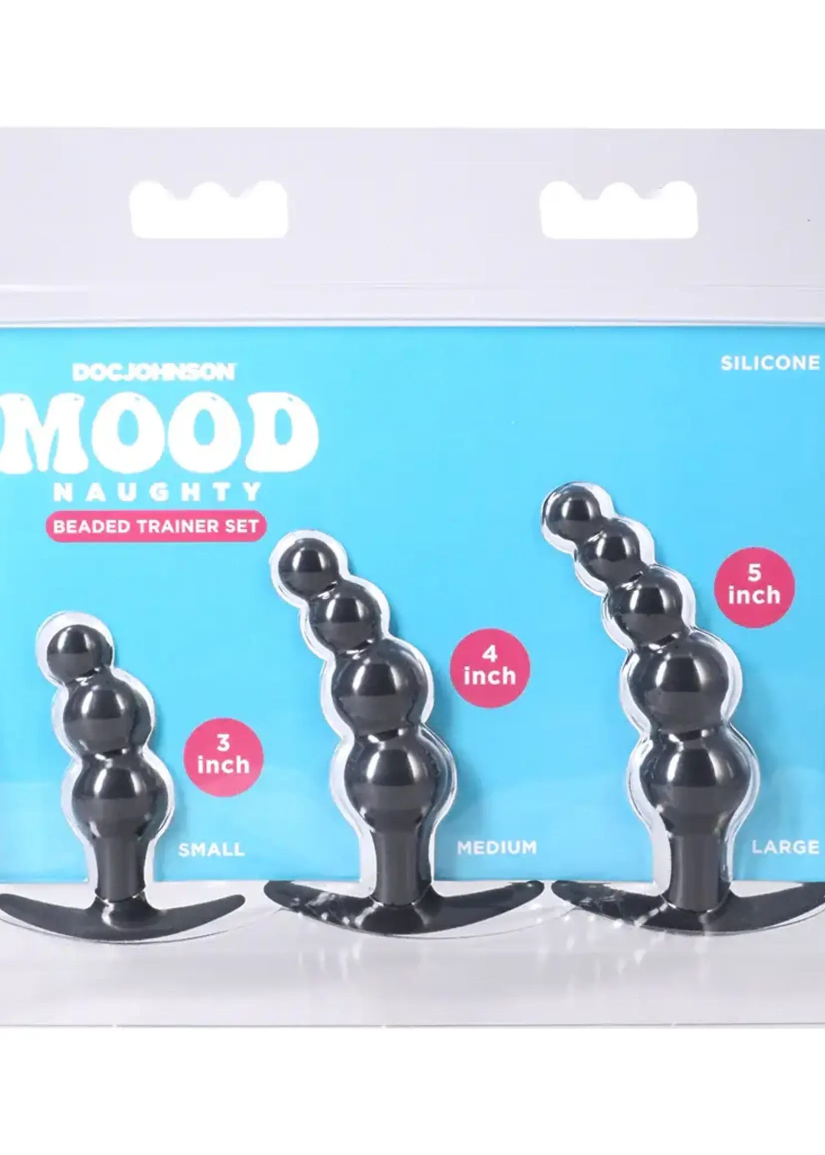 Doc Johnson Mood Naughty Trainer Set Black