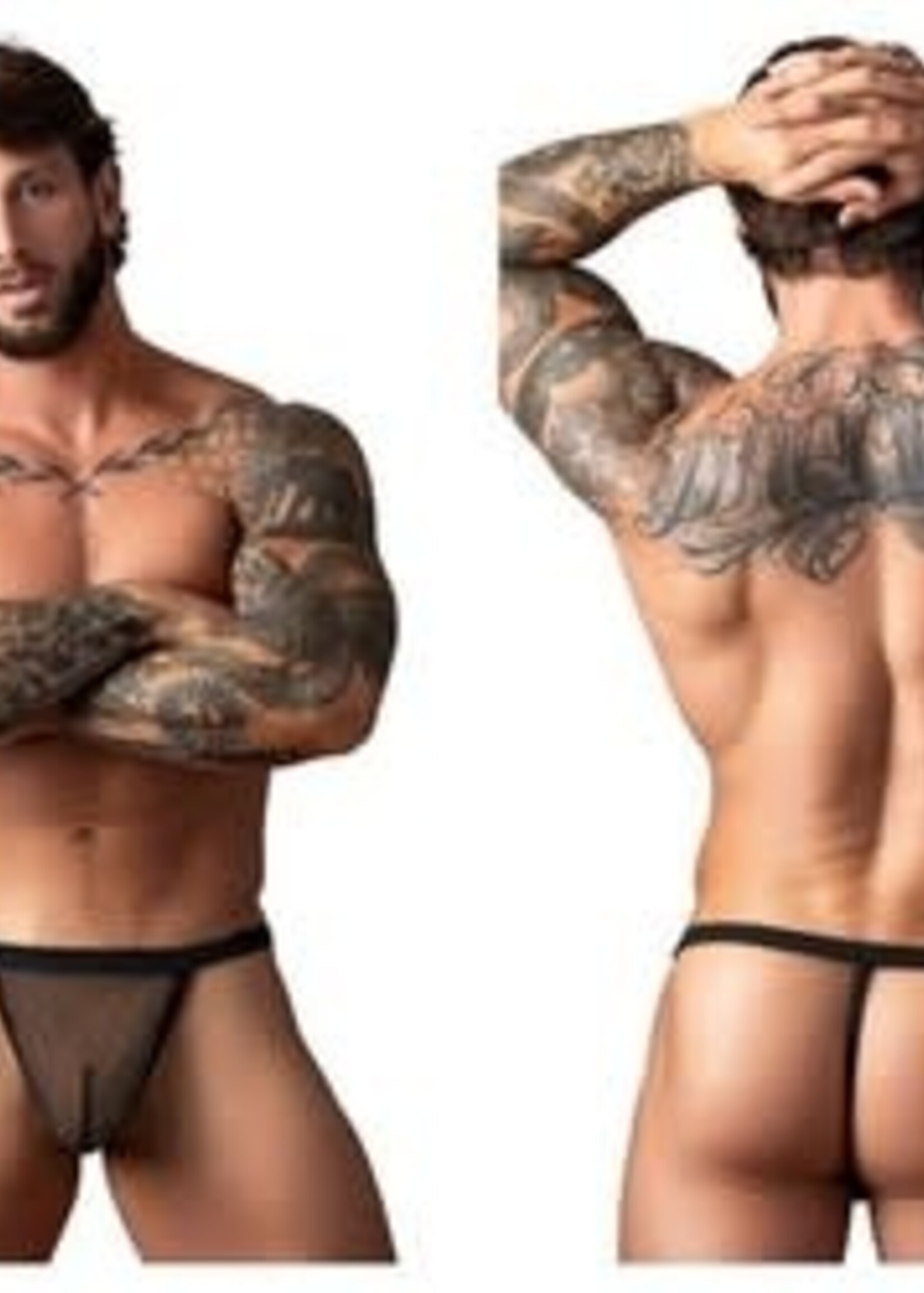 Male Power Fishnet 2.0 G-String - O/S