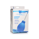 XR Brands Clean Stream Anal Clean Enema Bulb - Blue