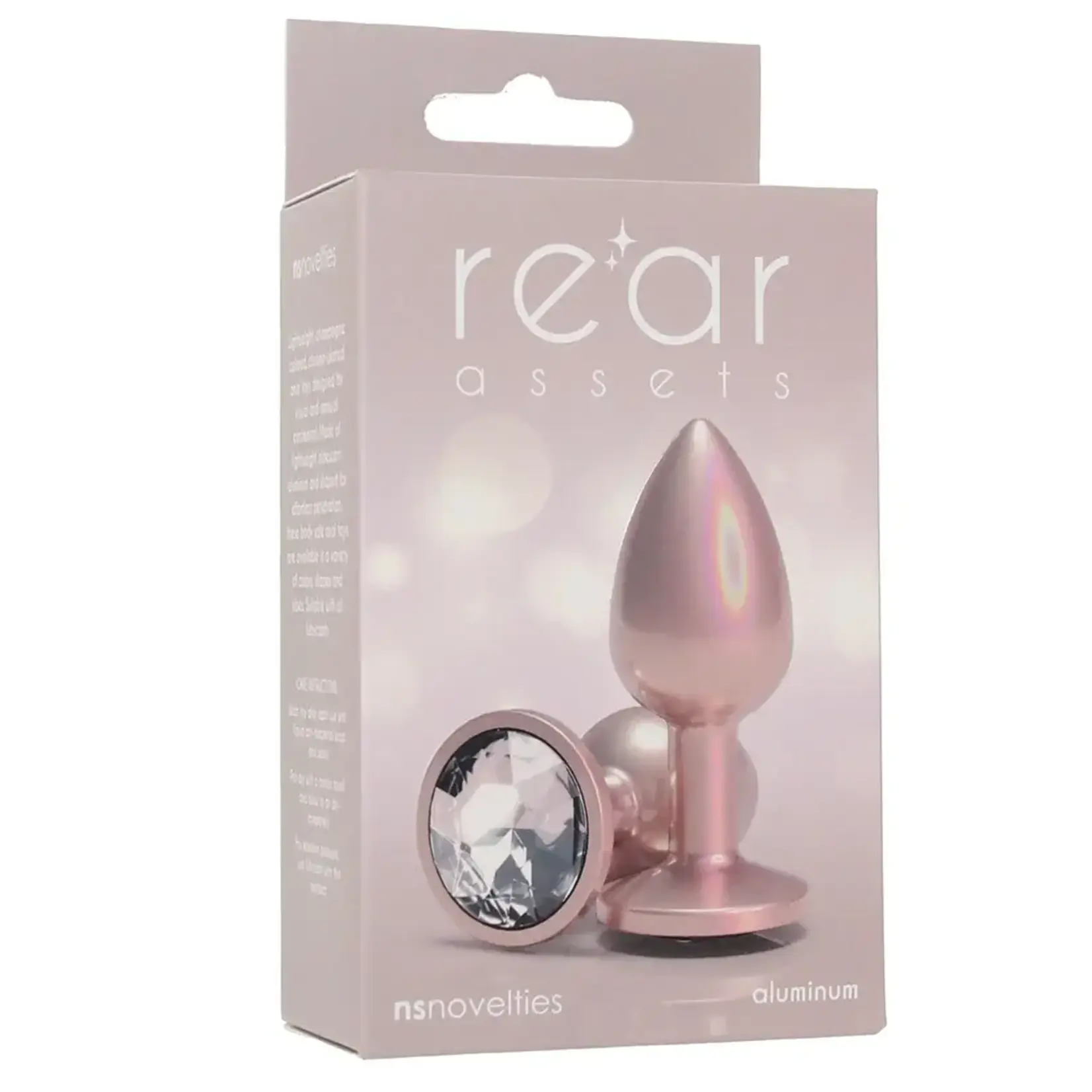 nsnovelties Rear Assets Iridescent Champagne Clear Gem