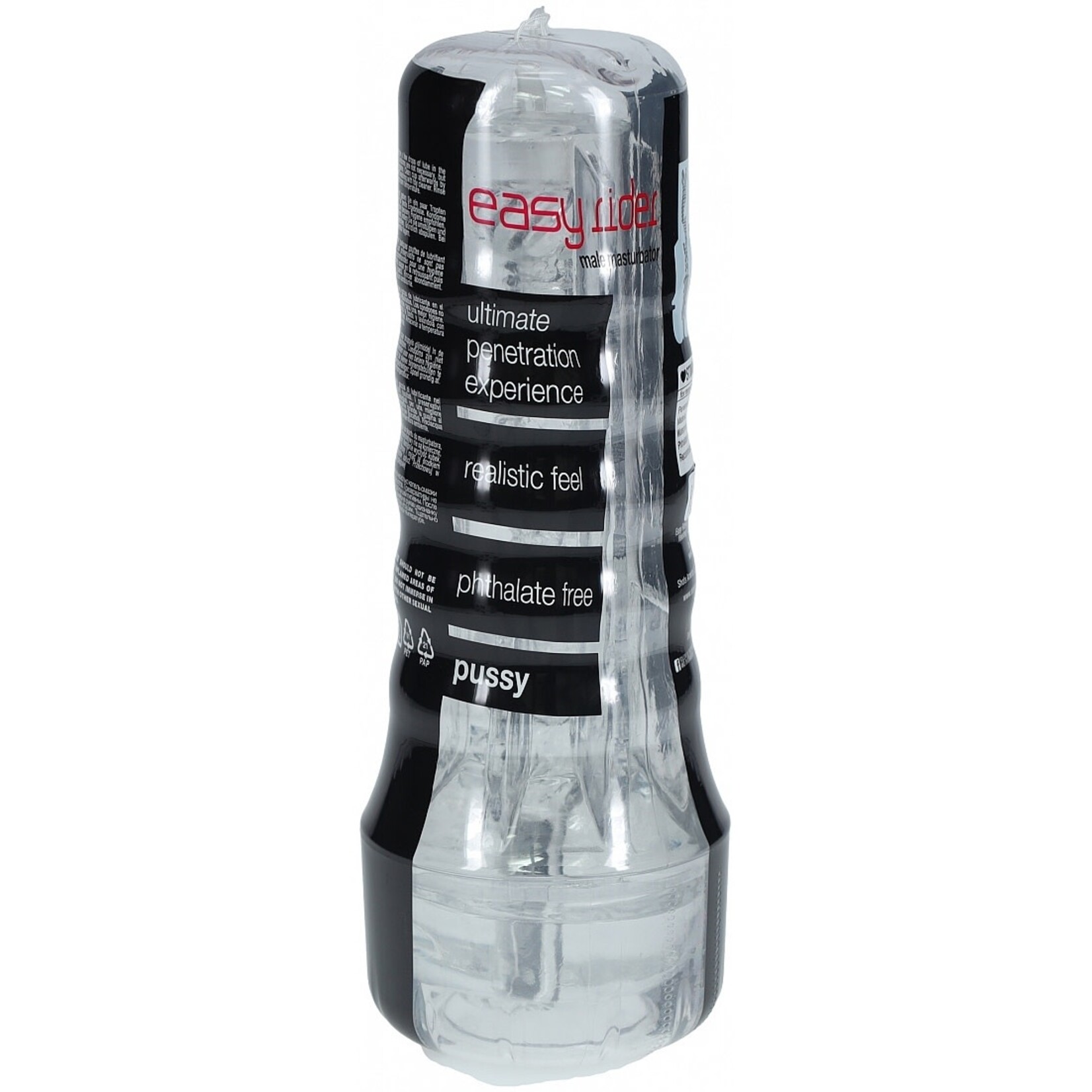 Shots LLC Easy Rider Clear Discreet Stroker