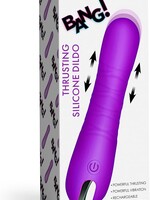 XR Brands Bang Bang! Thrusting Silicone Dildo