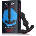 Forto Forto Vibrating Butt Plug - Black