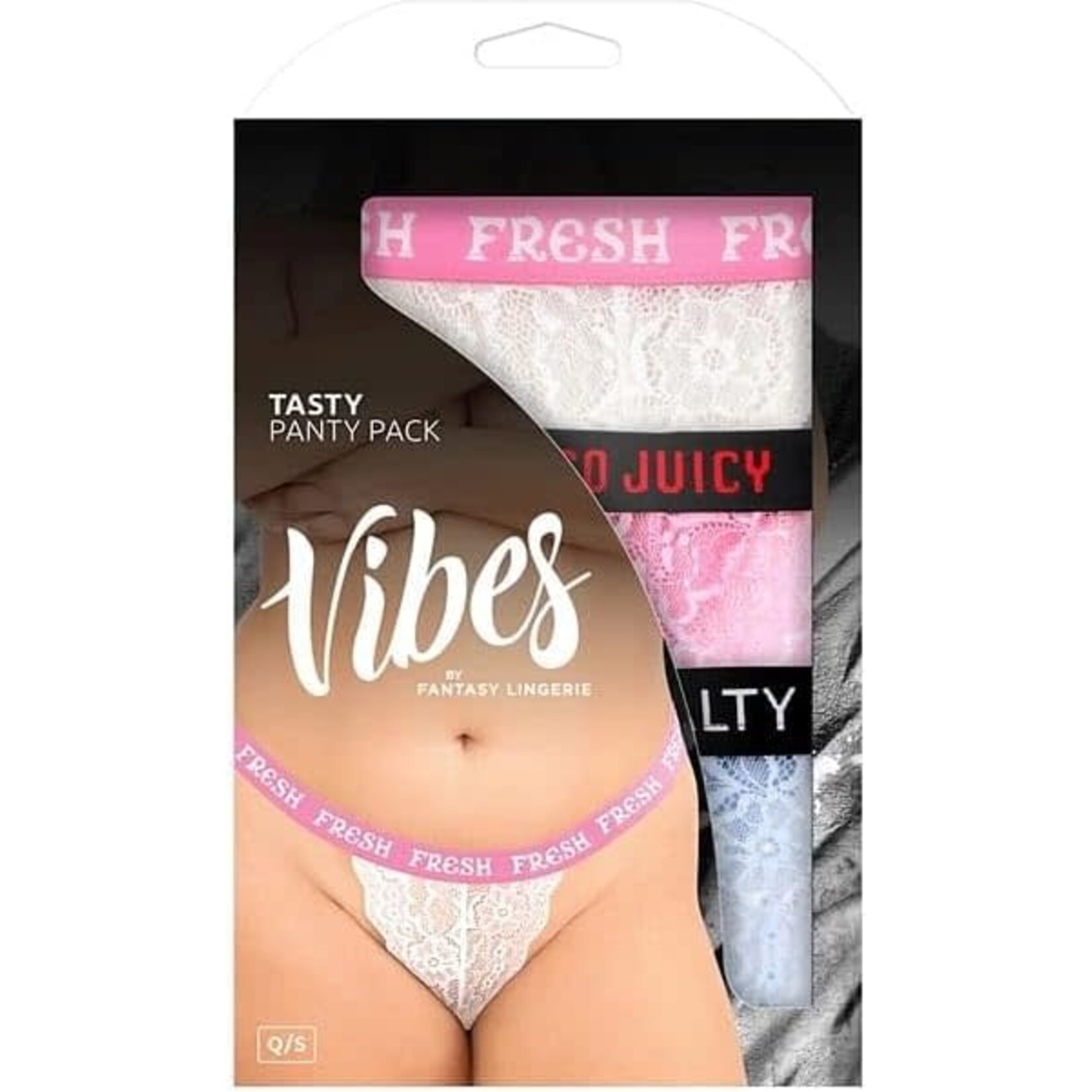 Fantasy Lingerie Vibes Tasty Thongs - Curvy Queen Size