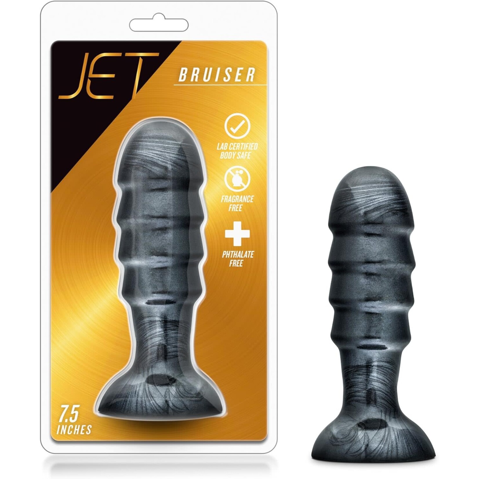 Blush Novelties Jet - Bruiser - Carbon Metallic Black