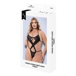 Baci Criss Cross WetLook Teddy - O/S