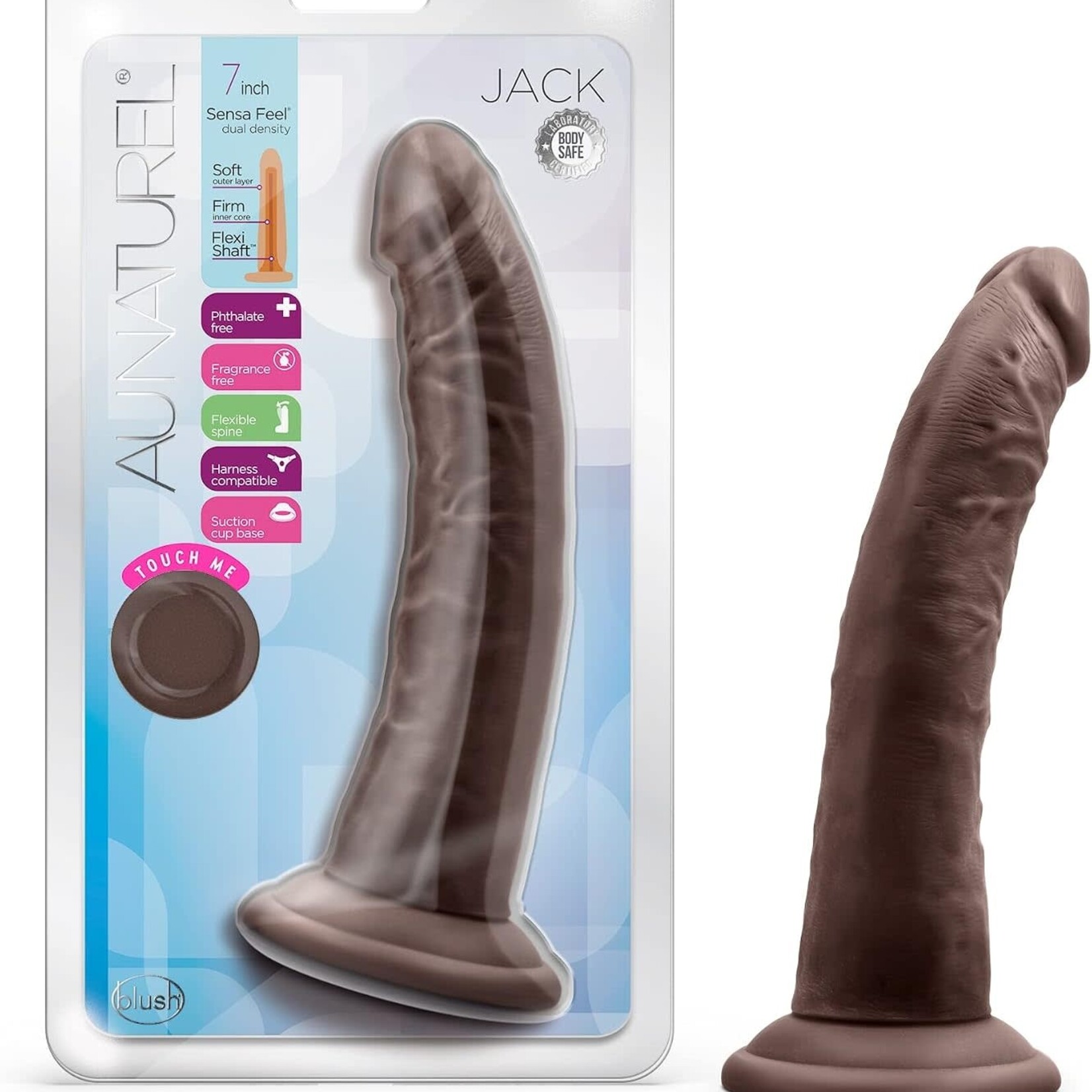 Blush Novelties Au Naturel - 7 Inch Jack