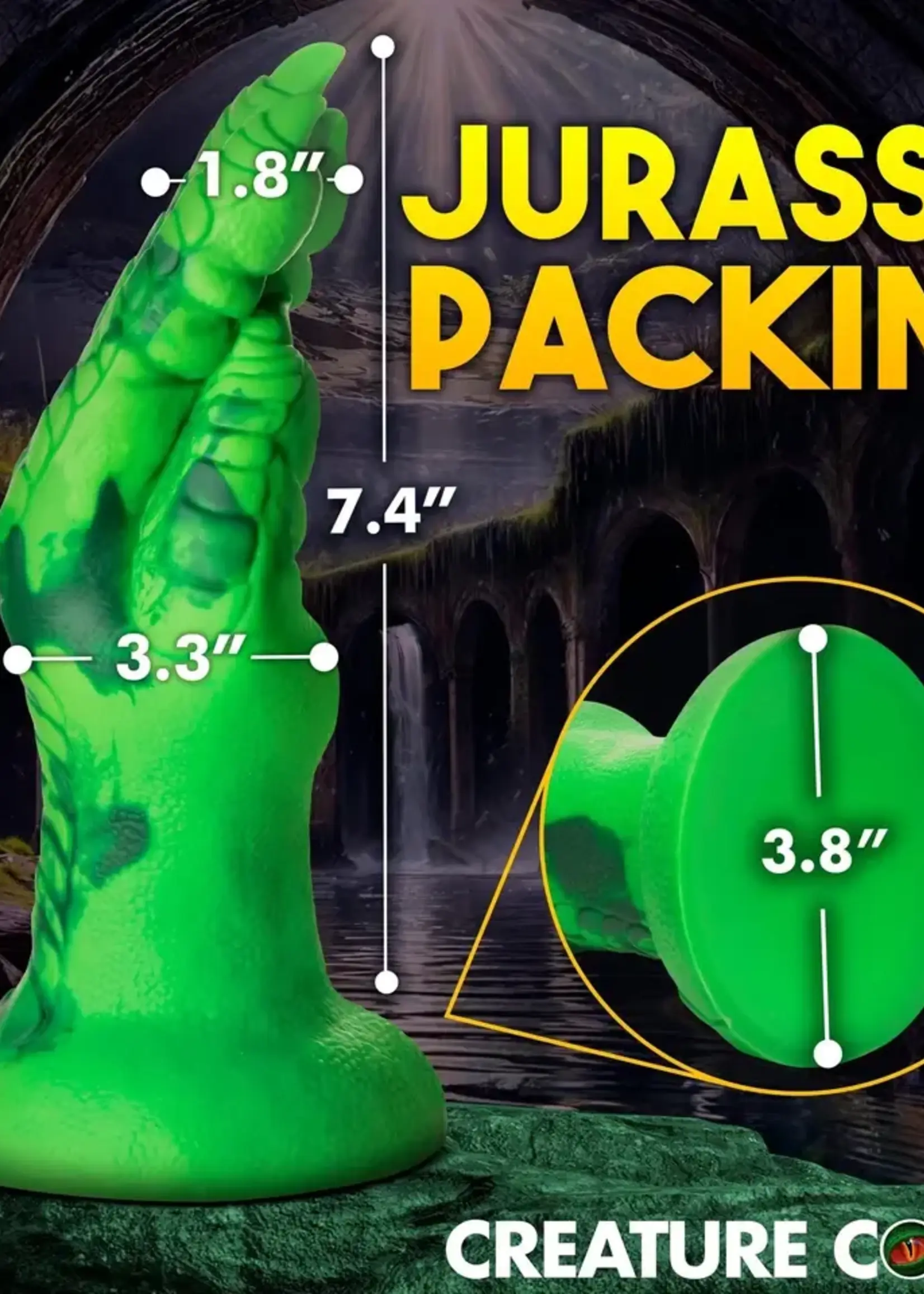XR Brands Creature Cocks Creature Cocks Raptor Claw Fisting Silicone Dildo