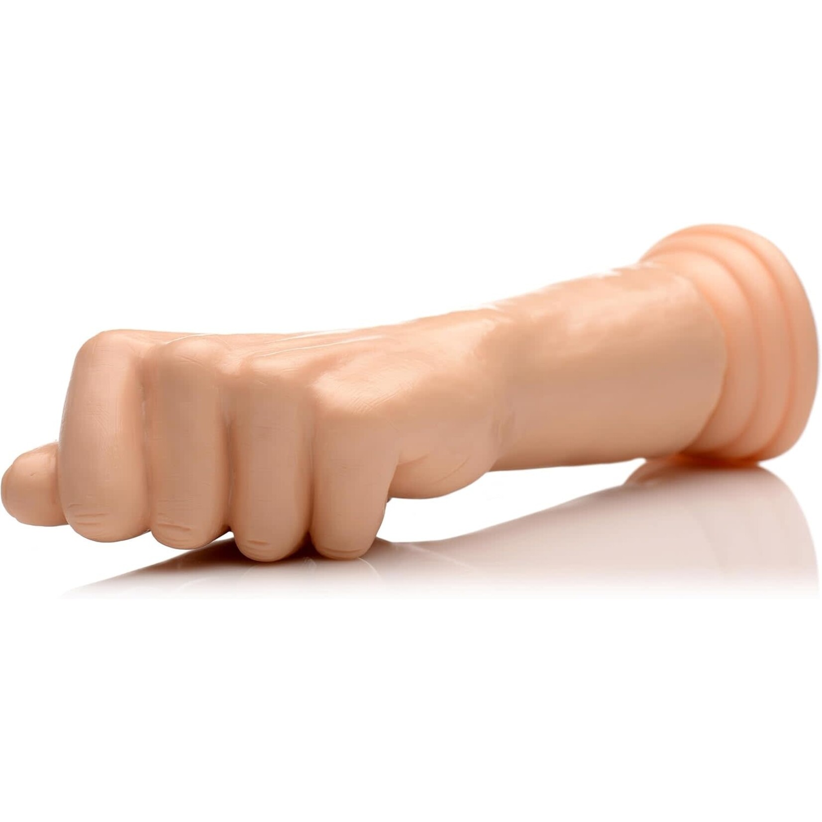 XR Brands Master Series Master Series Knuckles Small Clenched Fist Dildo - Vanilla