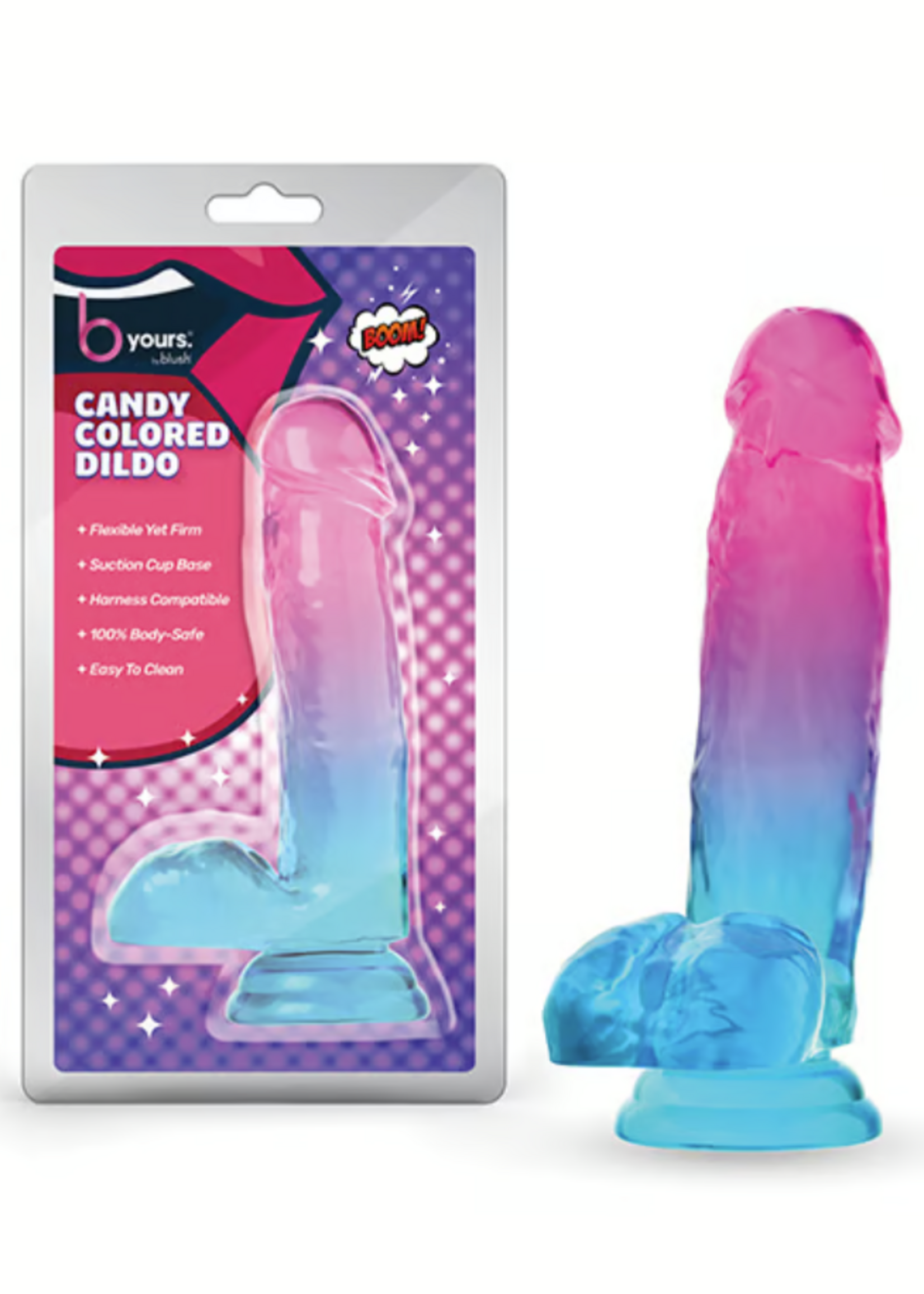 Blush Novelties B Yours Candy Colored Dildo