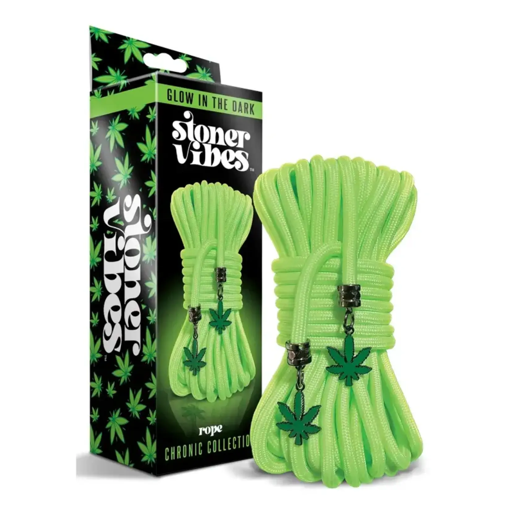 NassToys Stoner Vibes Chronic Collection Glow In The Dark Rope 32 Feet
