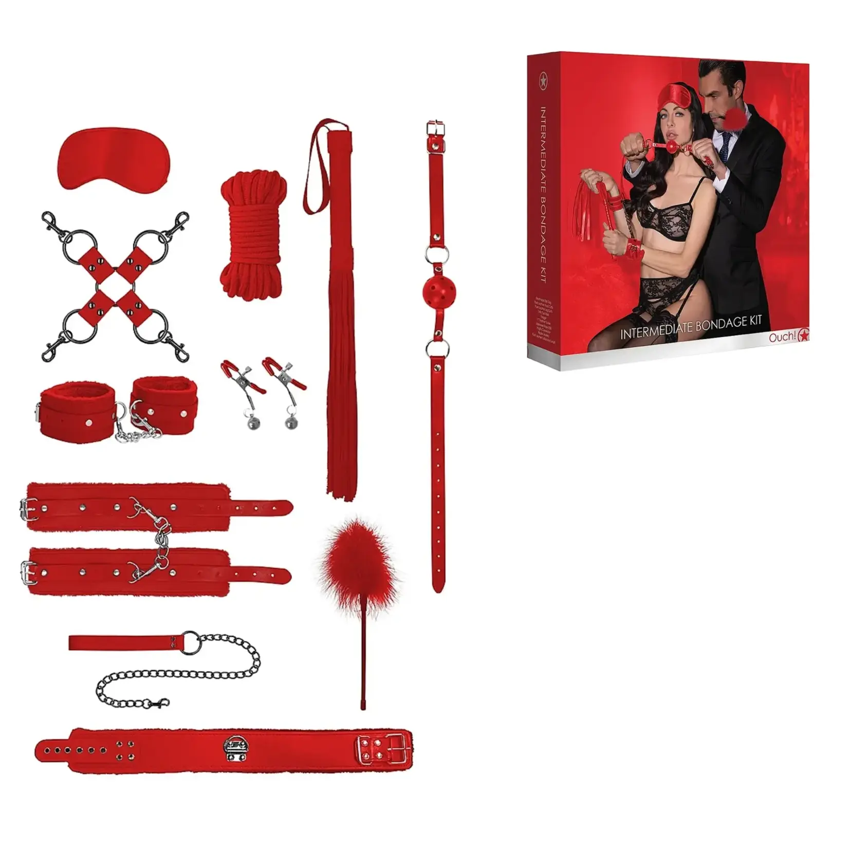 Shots Ouch! Ouch! Intermediate Bondage Kit