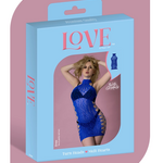 Magic Silk Love Rhinestone Crystal Dress - O/S