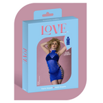 Magic Silk Love Rhinestone Crystal Dress - O/S