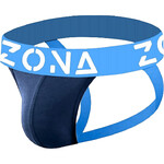 Zona Mens Underwear Navy Vibrant Jockstrap