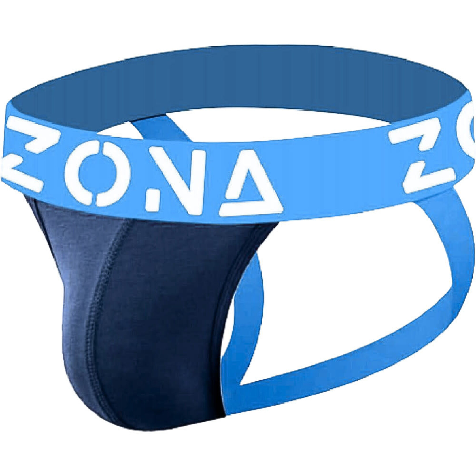 Zona Mens Underwear Navy Vibrant Jockstrap