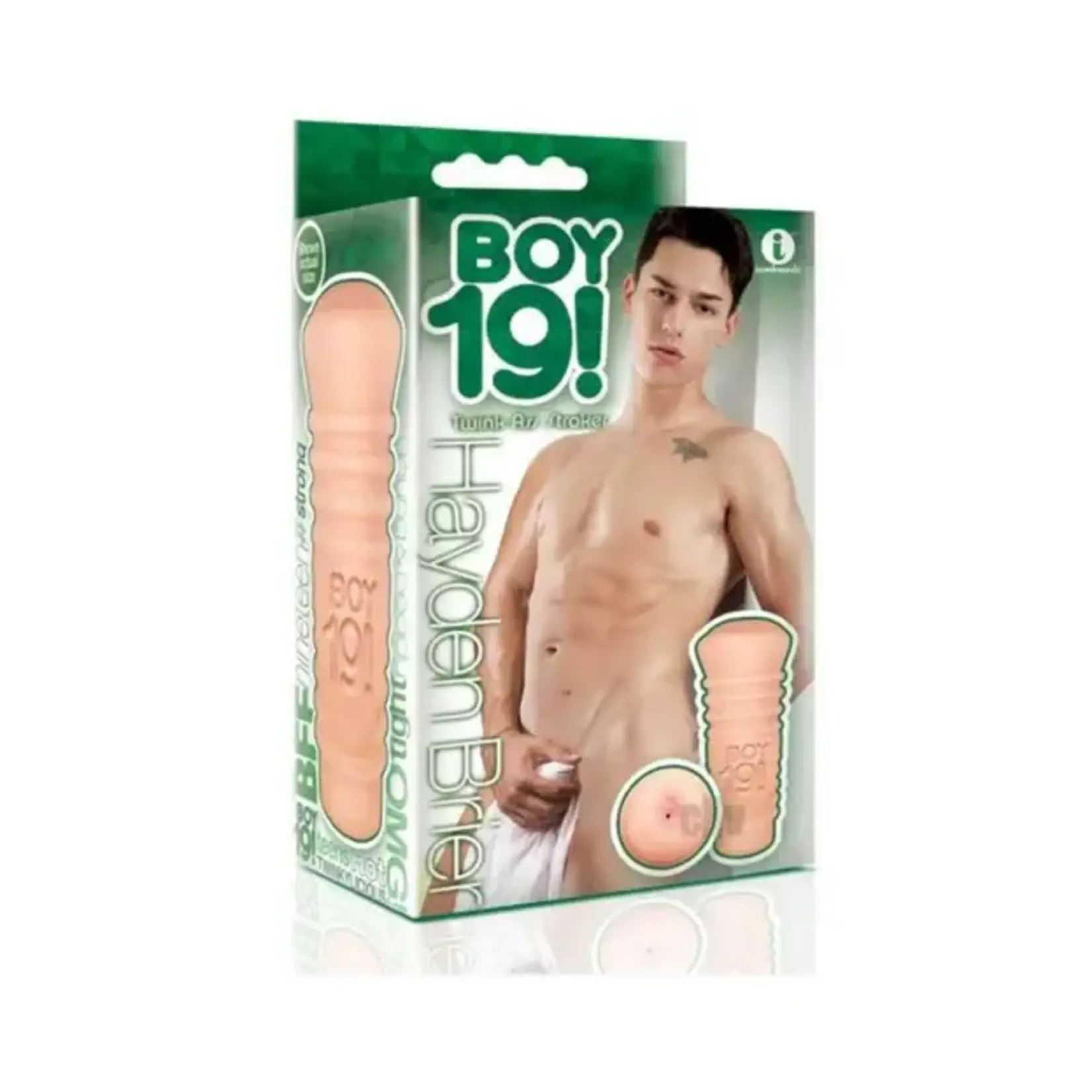 Icon Brands Boy 19! Teen Twink Stroker - Hayden Brier