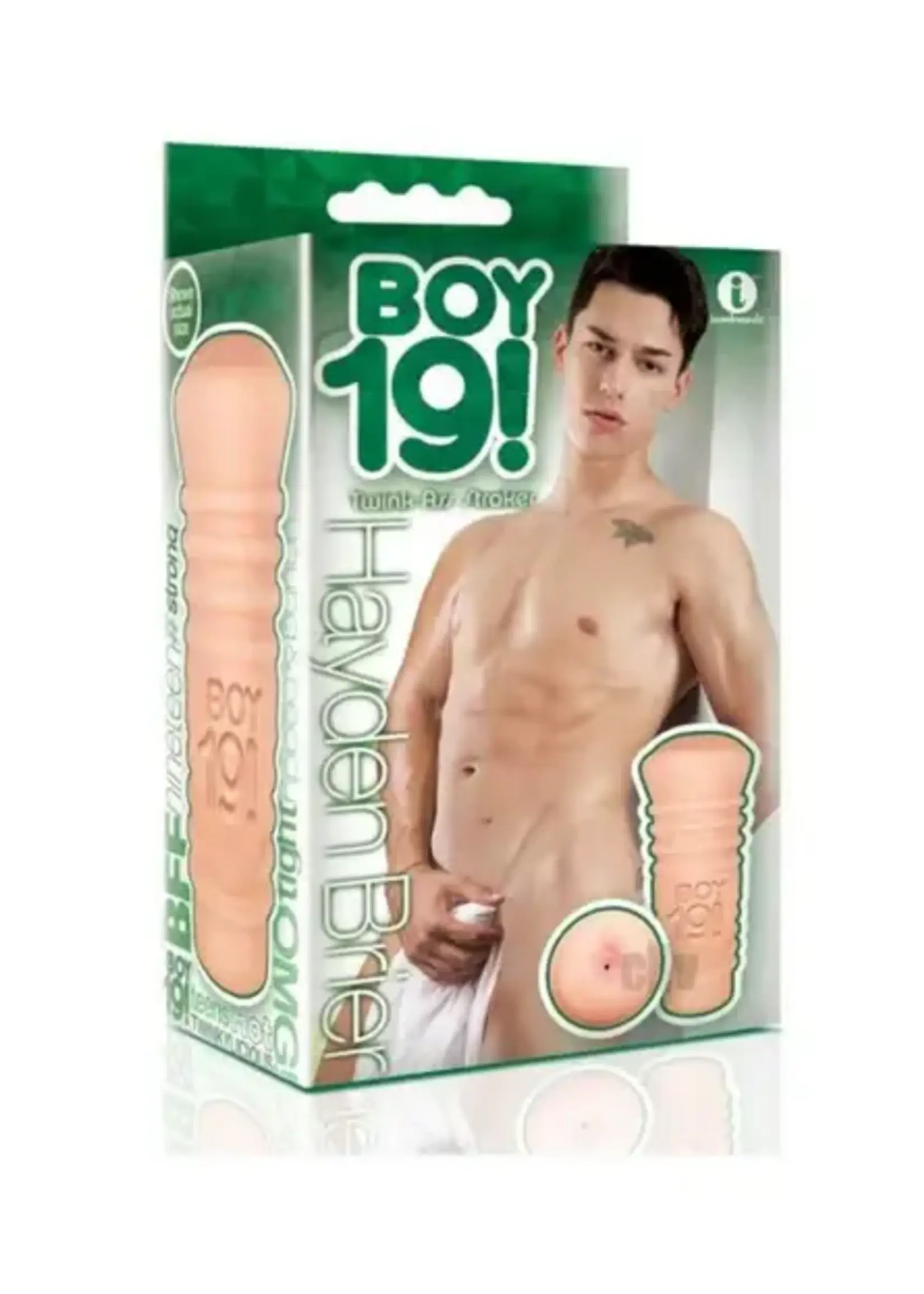 Icon Brands Boy 19! Teen Twink Stroker - Hayden Brier