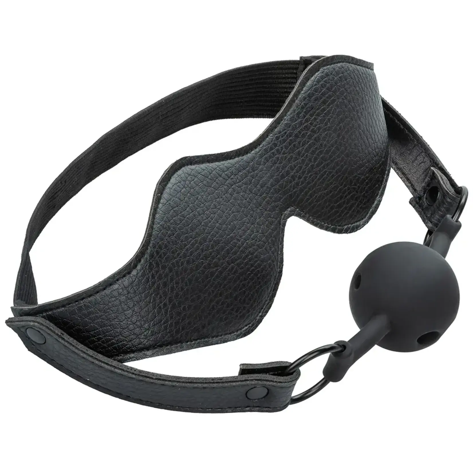 Calexotics Nocturnal Collection Eye Mask & Breathable Ball Gag - Black