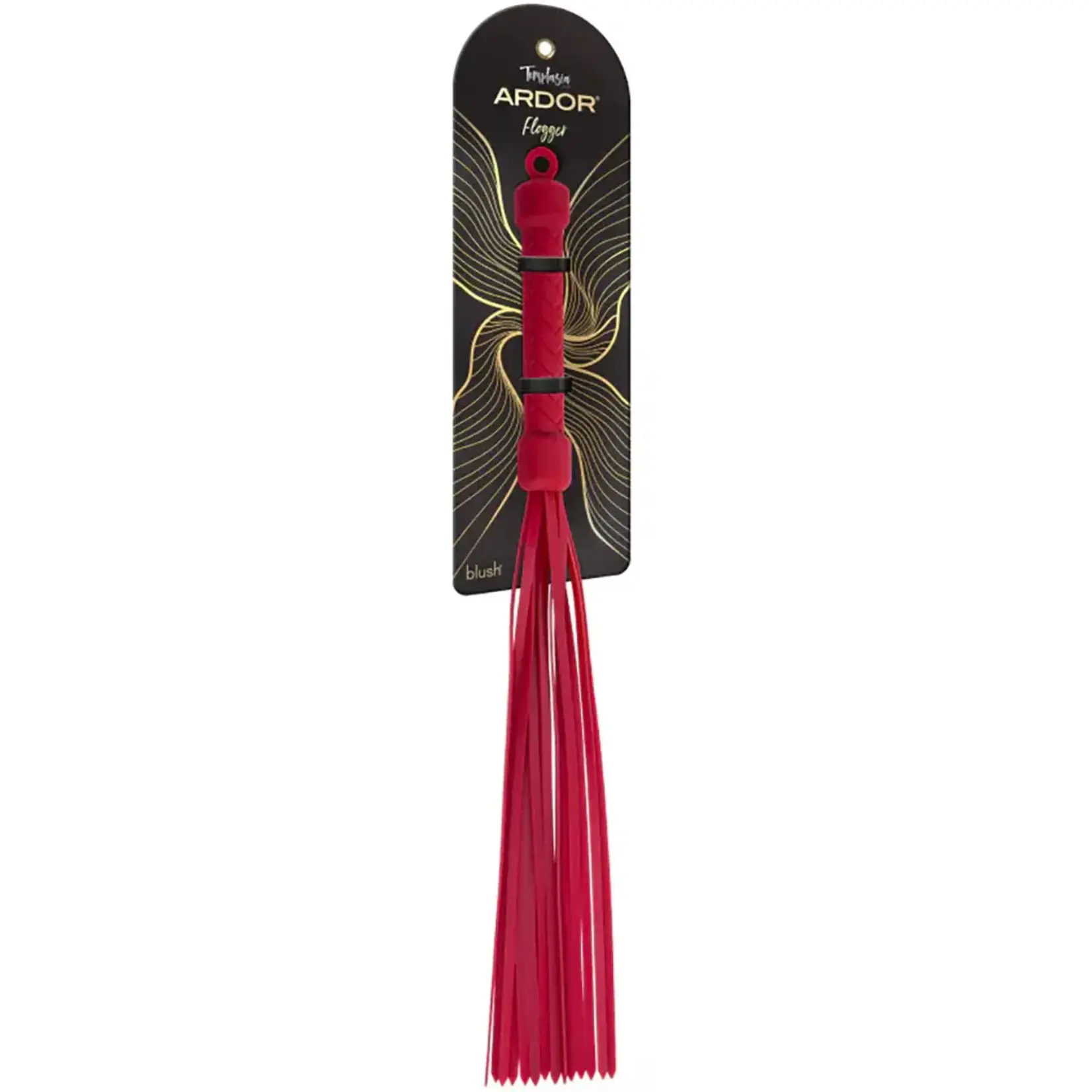 Blush Novelties Temptasia Ardor Silicone Flogger