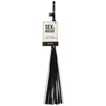Sportsheets Sex & Mischief Shadow Chain Flogger Black/Silver