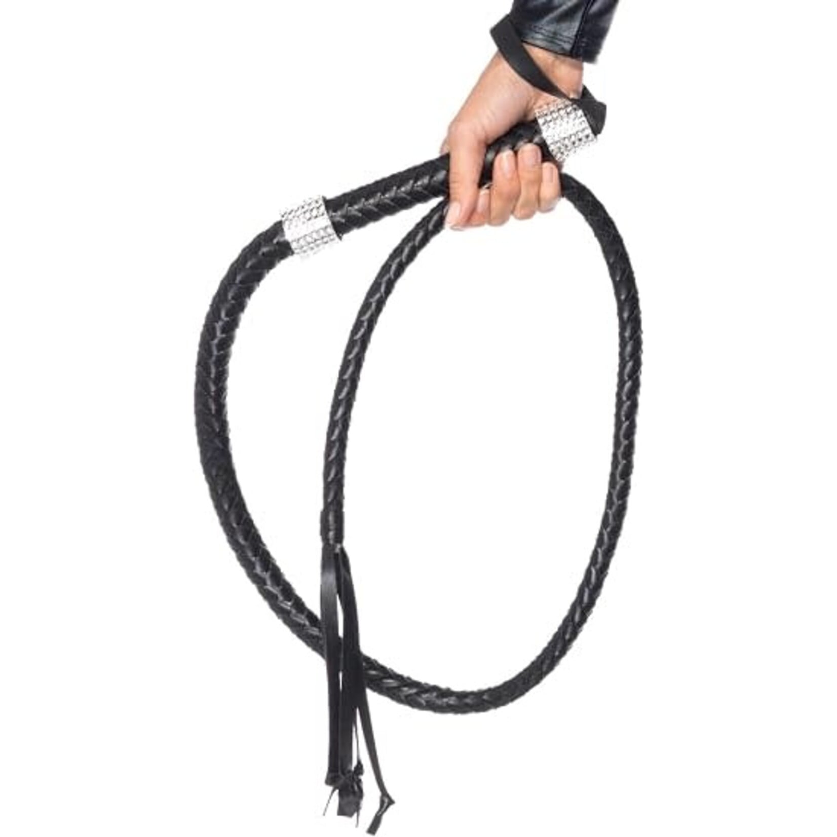 Leg Avenue Rhinestone Handle Whip