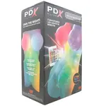 Pipedream PDX Elite Go-Go Bator LED Mega Rechargeable Masturbator - Pussy/Ass - Multicolor