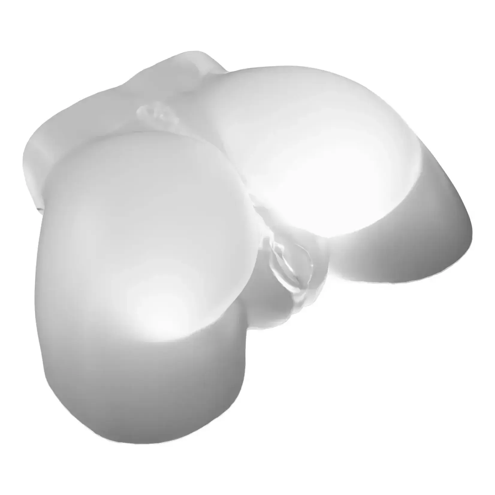 Pipedream PDX Elite Go-Go Booty LED Mega Rechargeable Masturbator - Pussy/Ass - Multicolor