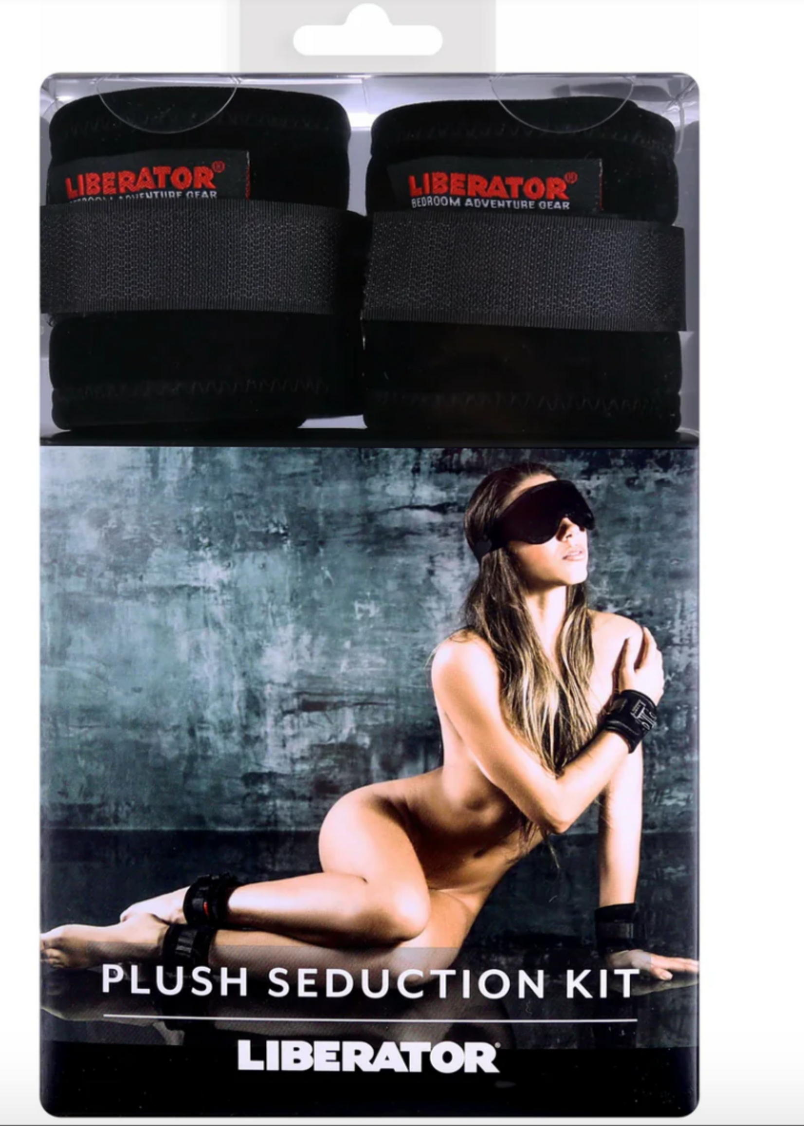 Liberator Plush Seduction Kit - Midnight Black