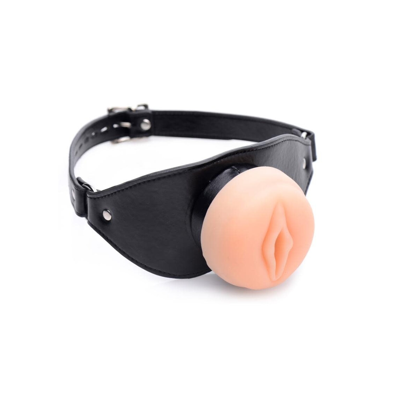 XR Brands Master Series Pussy Face Oral Sex Mouth Gag