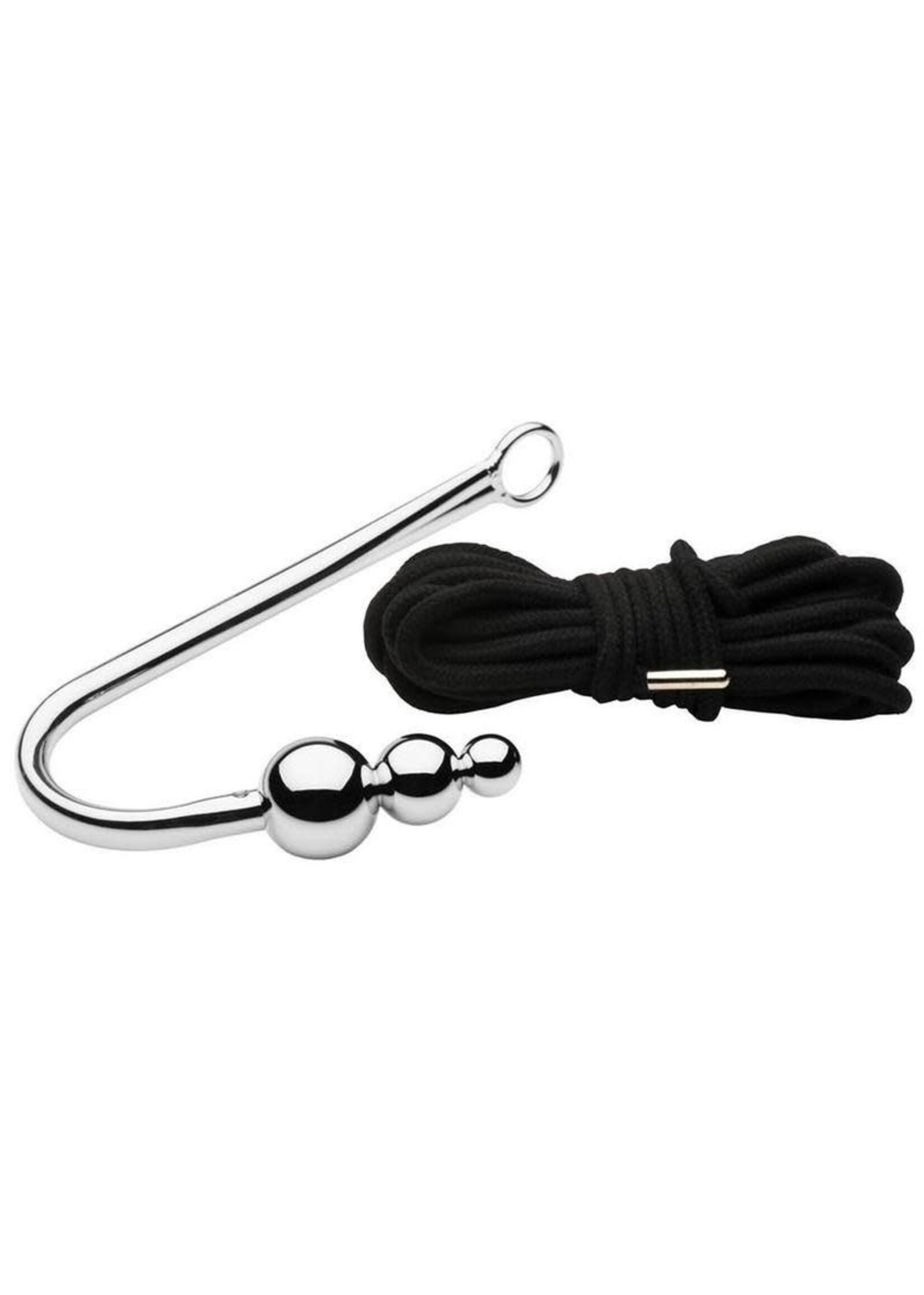 XR Brands Master Series Master Series Roped Anal Hook with Rope
