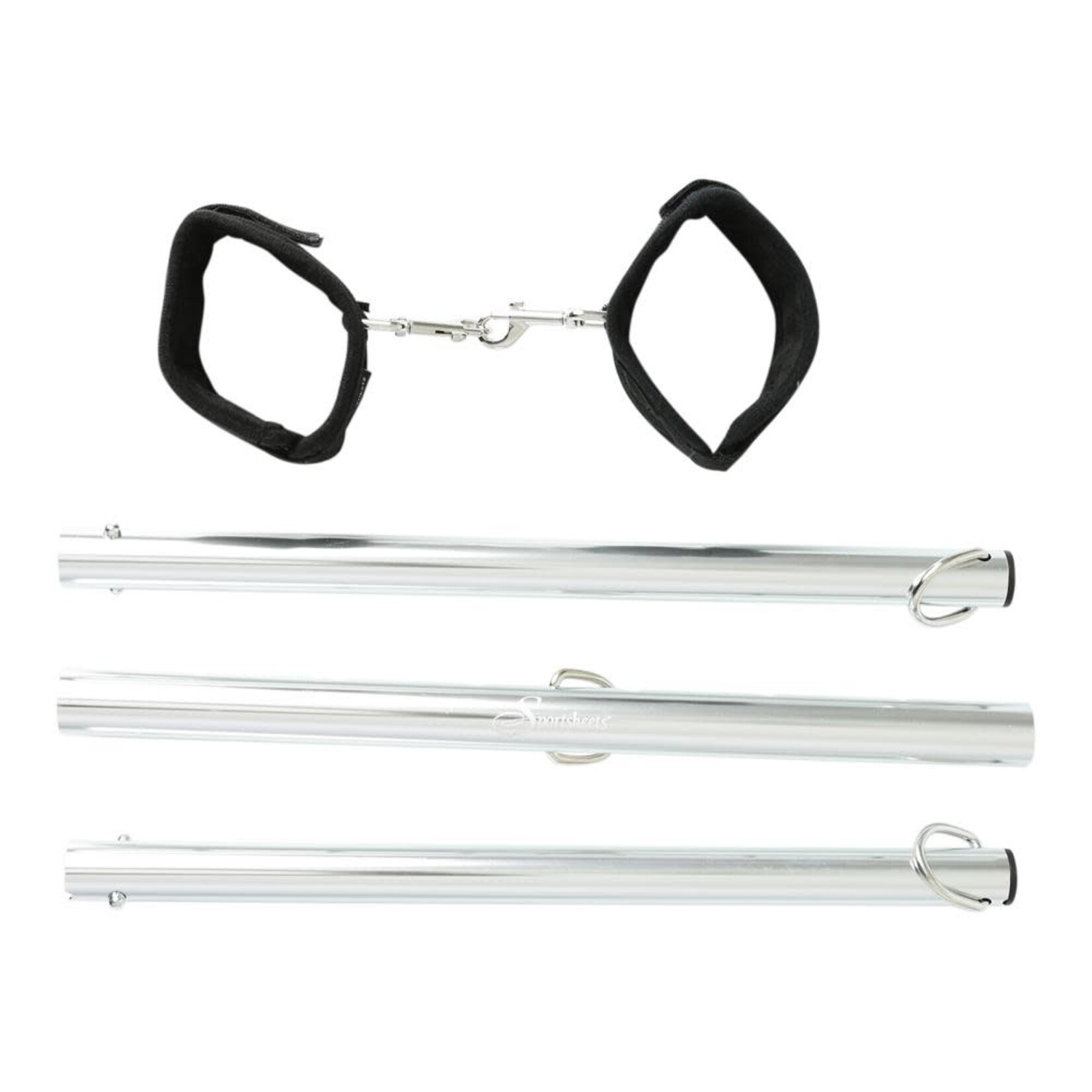 Sportsheets Expandable Spreader Bar And Cuffs Set