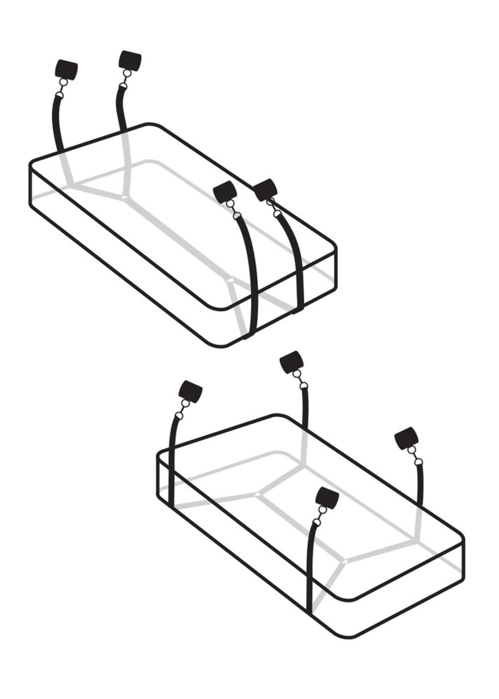 Pipedream Fetish Fantasy Limited Edition Wraparound Mattress Restraints