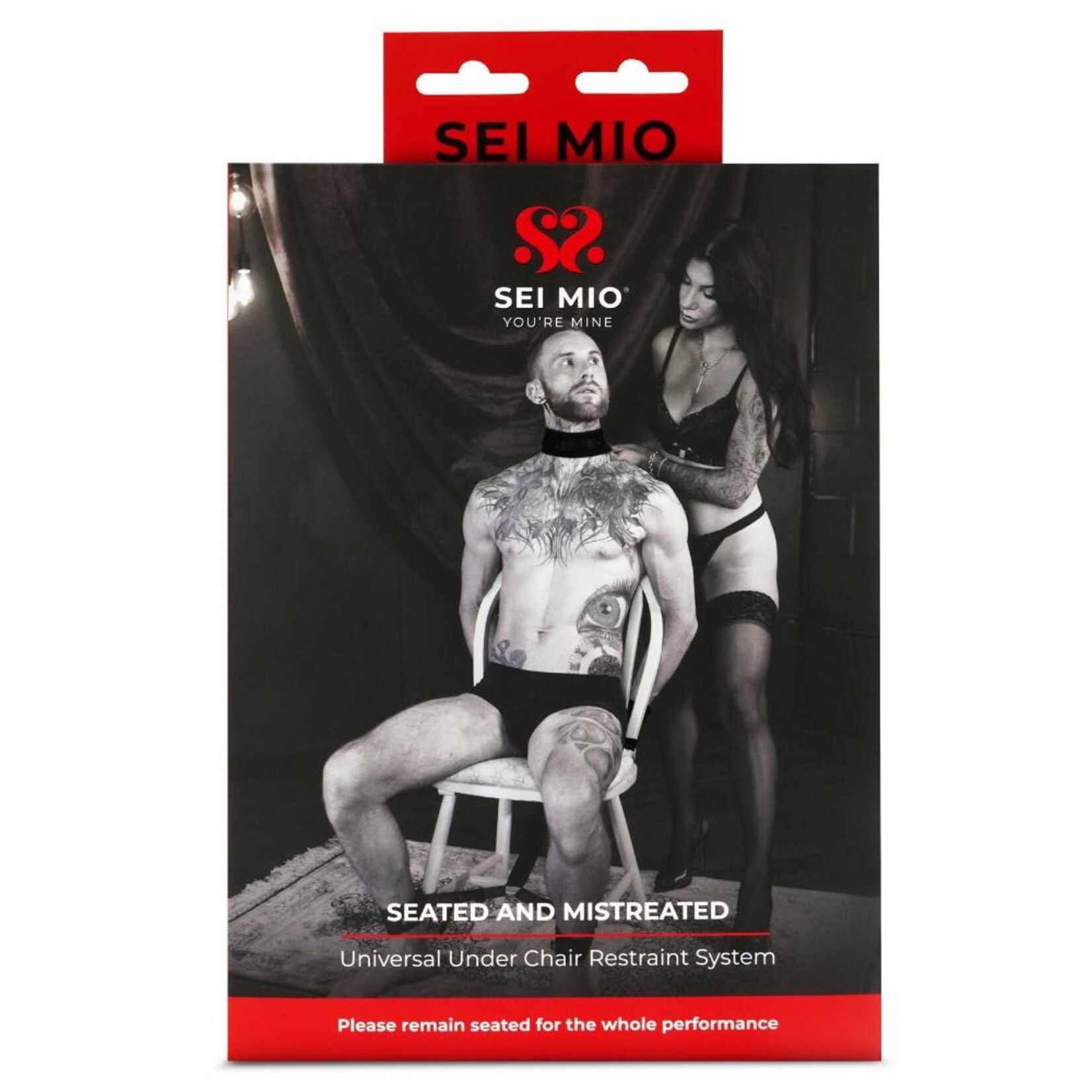 Sei Mio Sei Mio Seated And Mistreated Unique Under Chair Restraint System