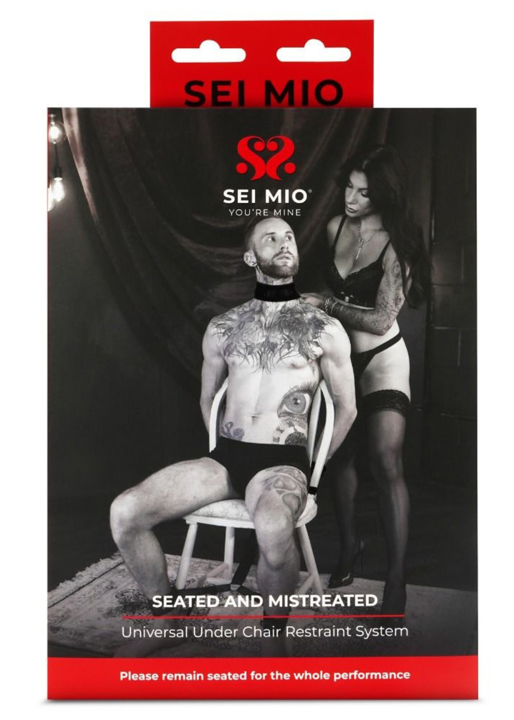 Sei Mio Sei Mio Seated And Mistreated Unique Under Chair Restraint System