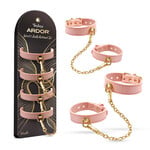 Blush Temptasia Ardor Wrist & Ankle Restraints Pink