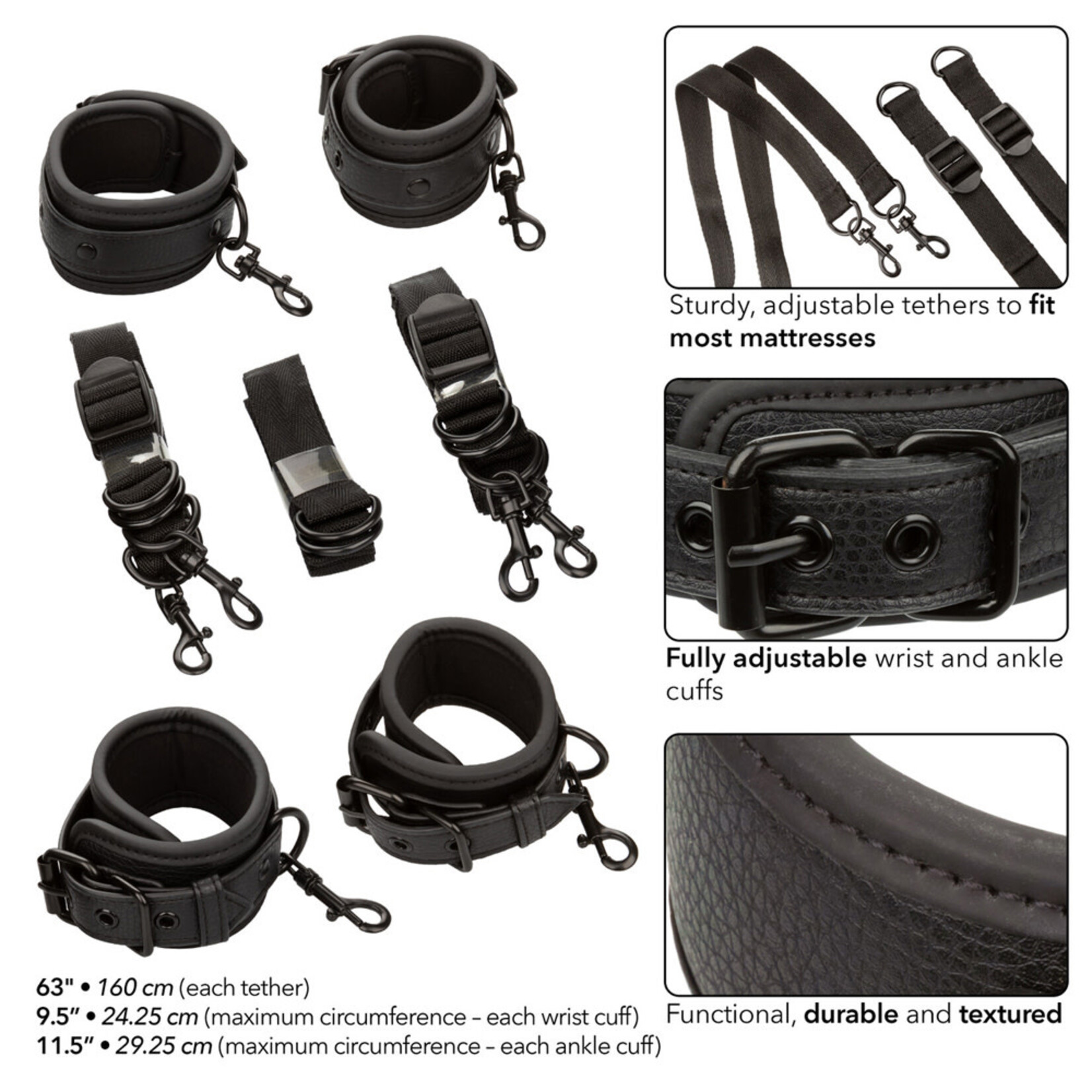 Calexotics Nocturnal Collection Bed Restraints