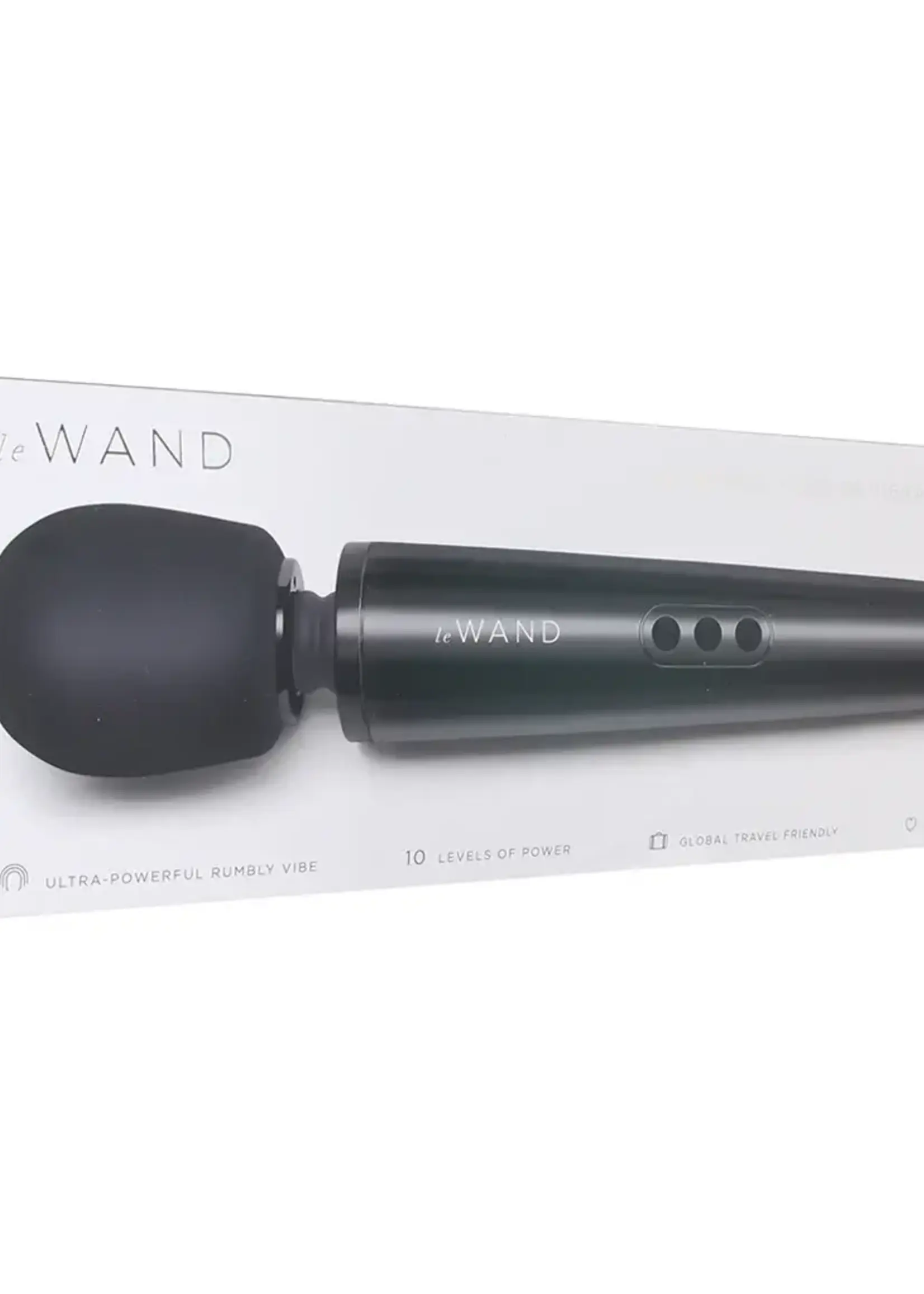 Le Wand Le Wand Plug-in Massager - Sky Black