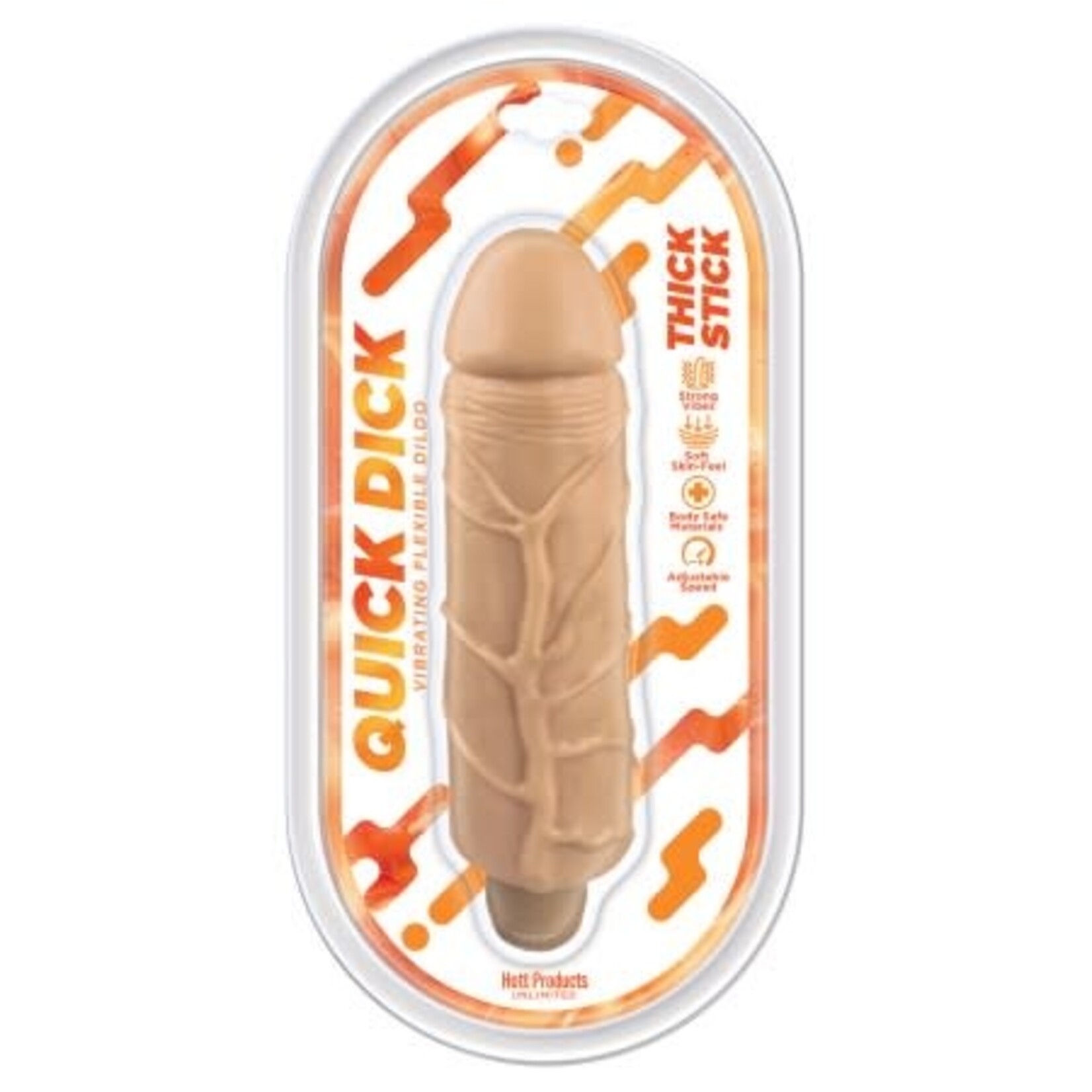 HOTT PRODUCTS Quick Dick Realistick Dildo