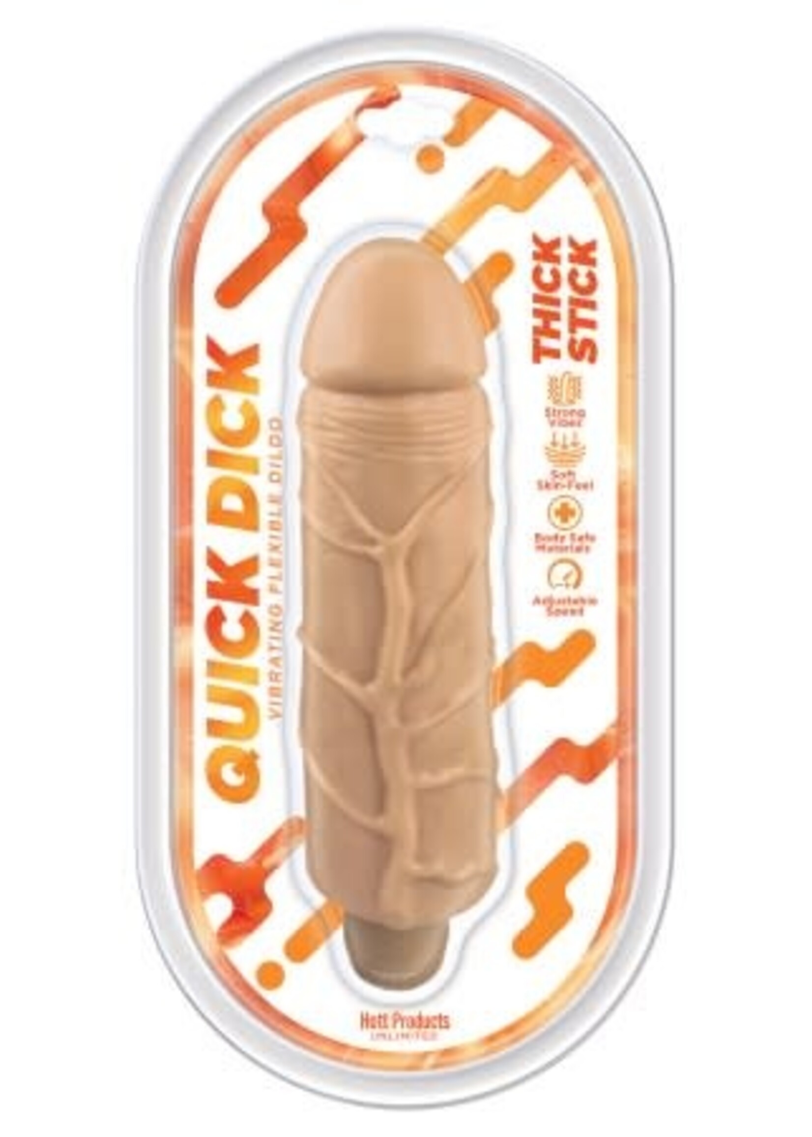 HOTT PRODUCTS Quick Dick Realistick Dildo