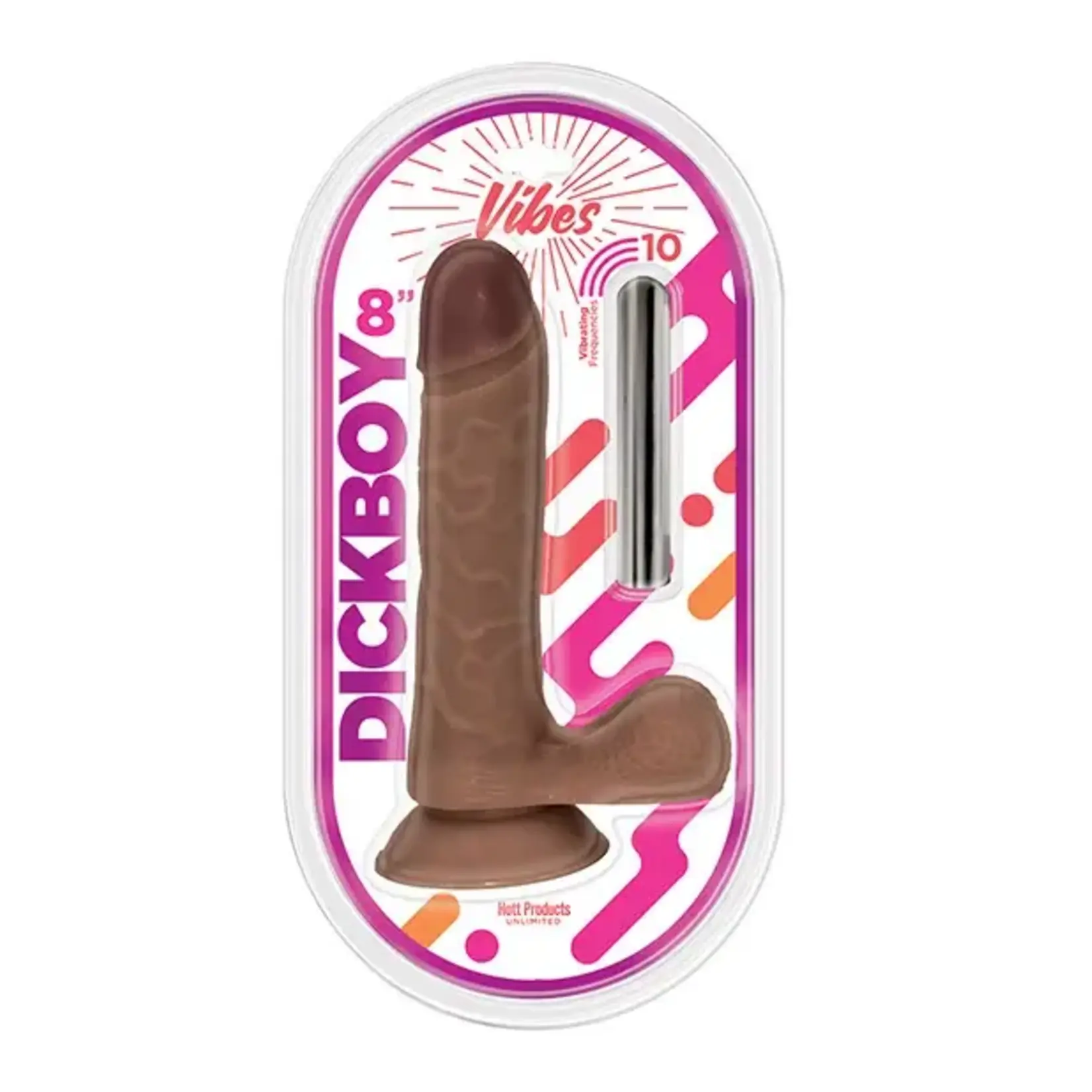 HOTT PRODUCTS Dickboy Vibes w/ Multi-Speed Rechargeable Bullet