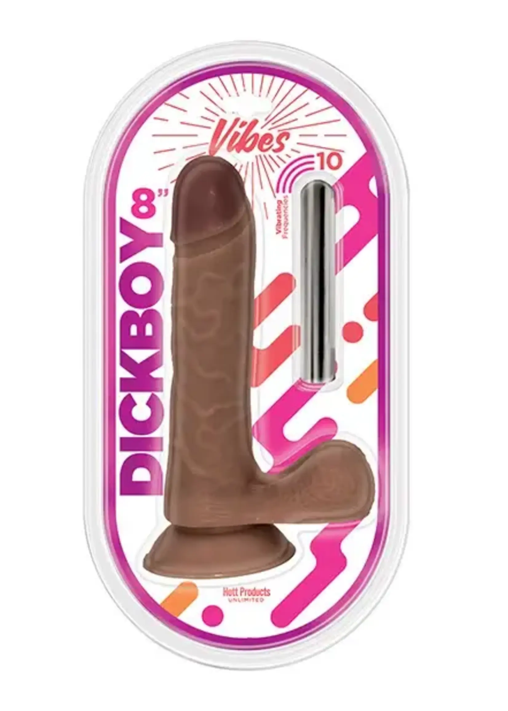 HOTT PRODUCTS Dickboy Vibes w/ Multi-Speed Rechargeable Bullet