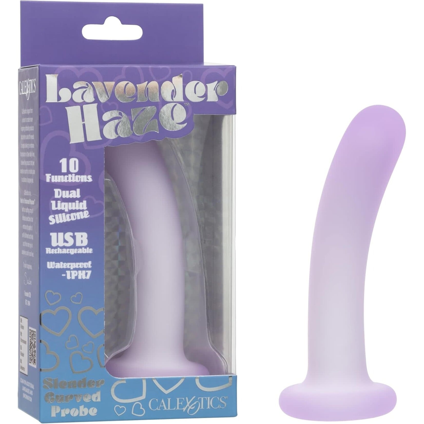 Calexotics Lavender Haze Slender Curved Probe