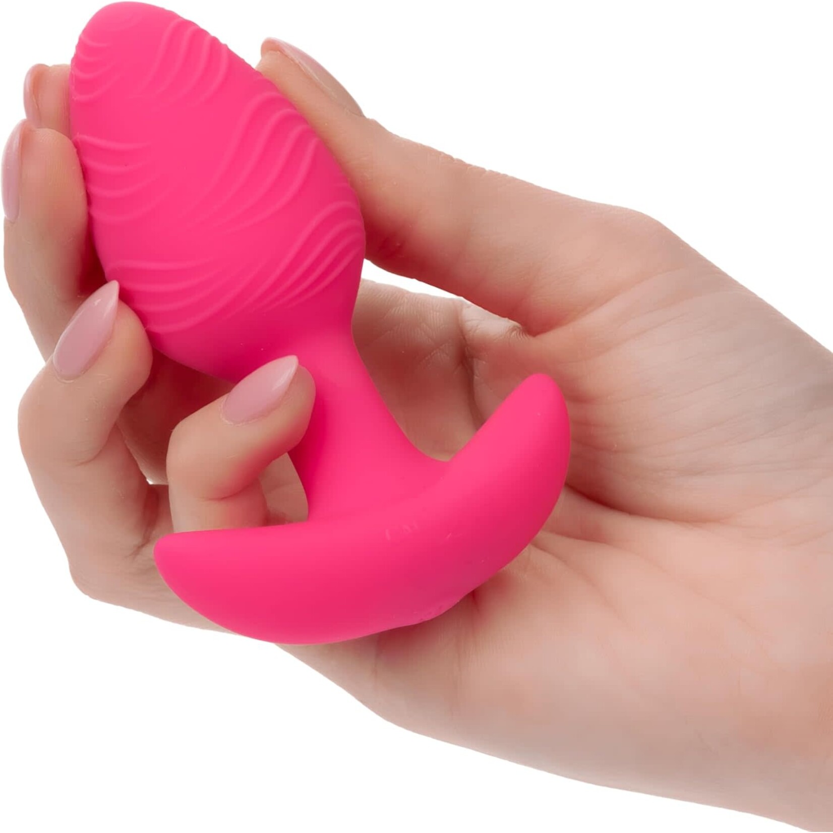 Calexotics Cheeky Rechargeable Silicone Glow in The Dark Butt Plug