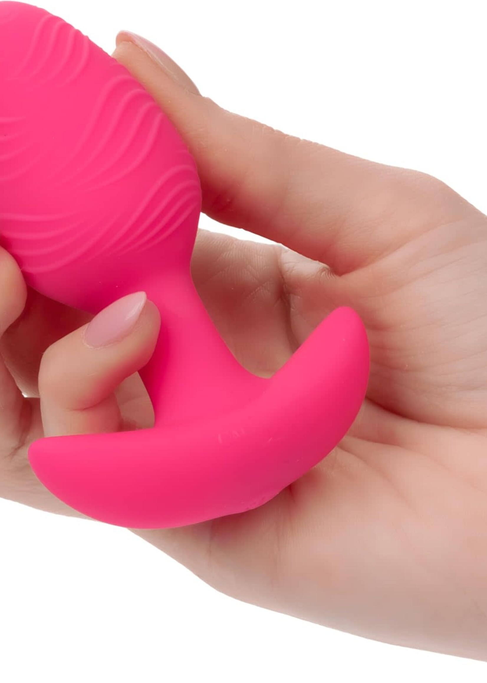 Calexotics Cheeky Rechargeable Silicone Glow in The Dark Butt Plug