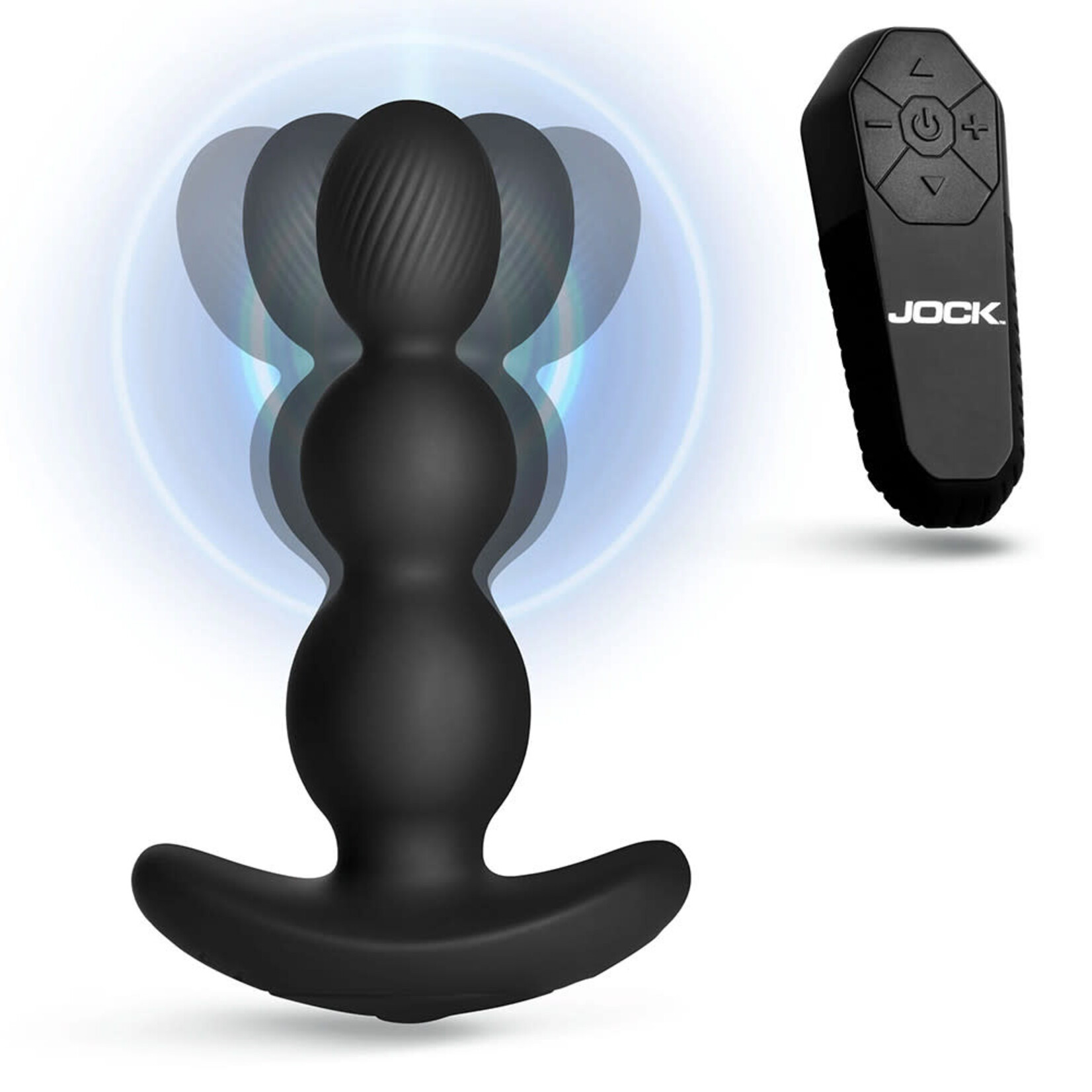 Curve Toys Jock Enhancers Gryo-X Gyrating & Vibrating Silicone Butt Plug