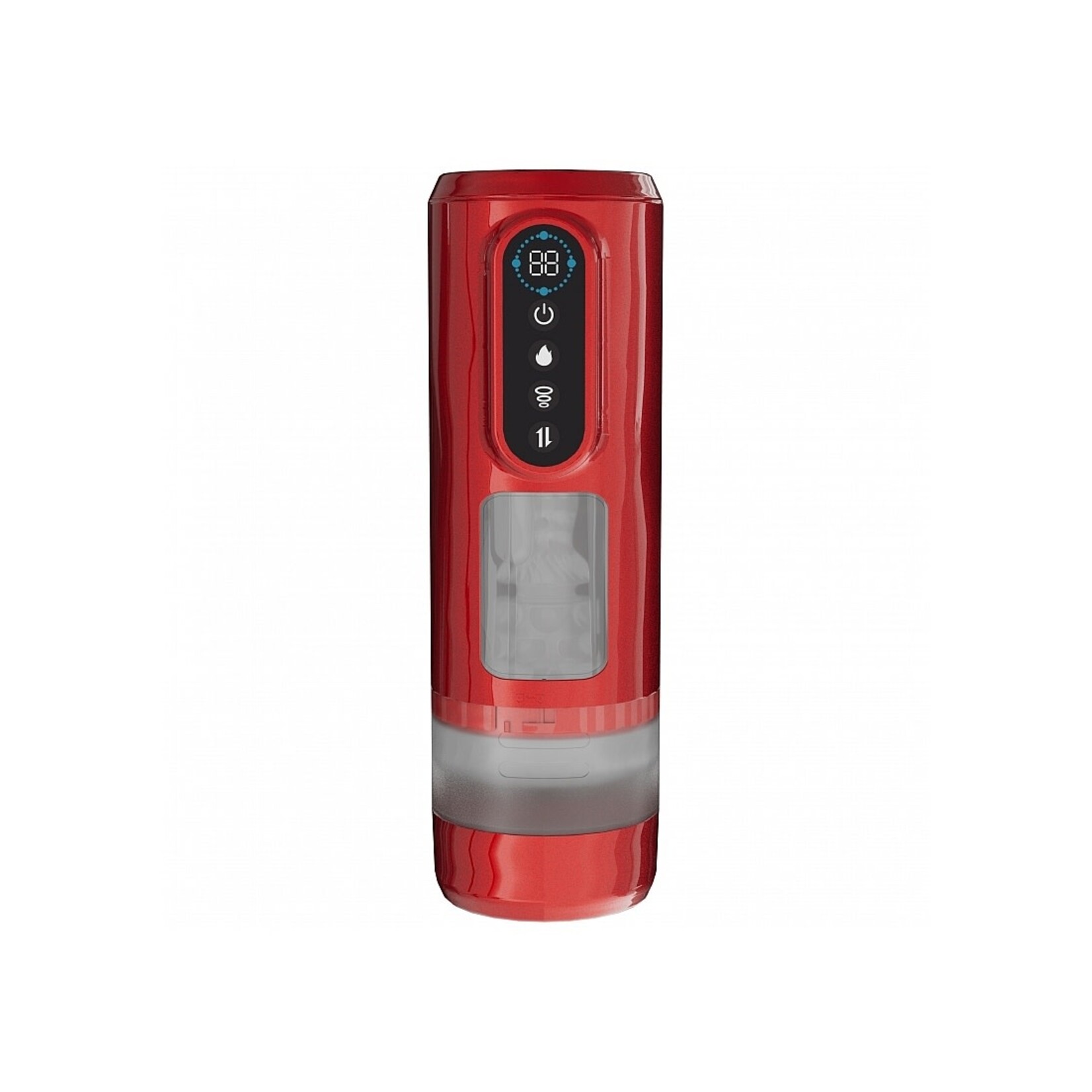 Shots Pumped Pumped Sensurge Automatic Rechargeable Heating, Sucking, Thrusting, Vibrating Male Pump
